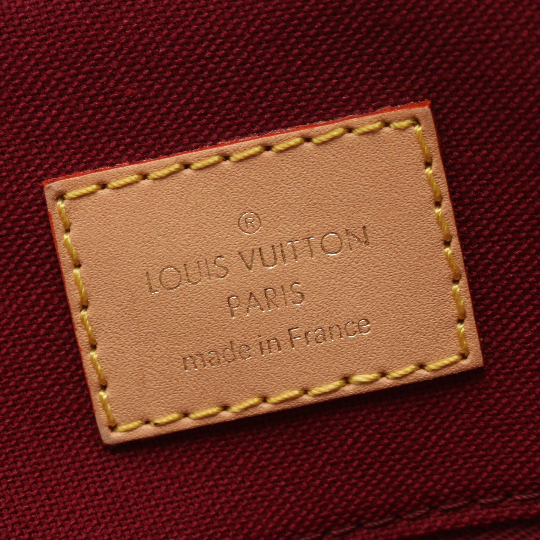 Louis Vuitton Louis Vuitton Petit Palais Mm Monogram Handbag Leather Brown Size ONE SIZE - 4 Thumbnail