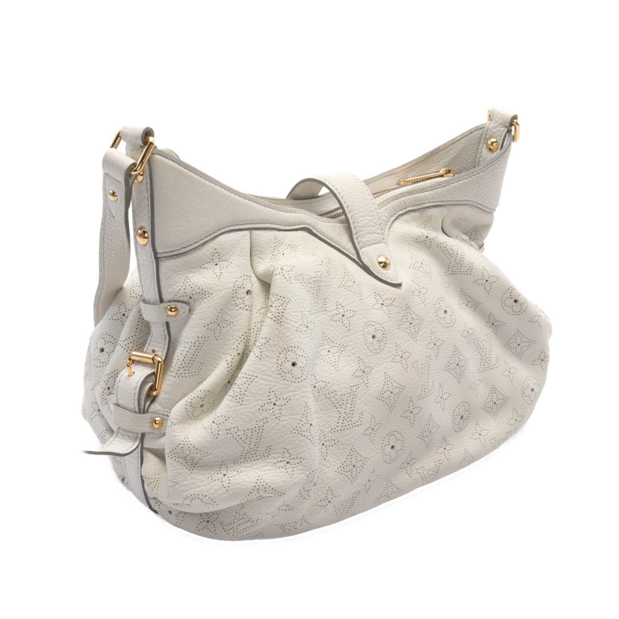 Louis Vuitton Louis Vuitton Xs Mahina Bron Shoulder Bag Leather White Size ONE SIZE - 2 Thumbnail