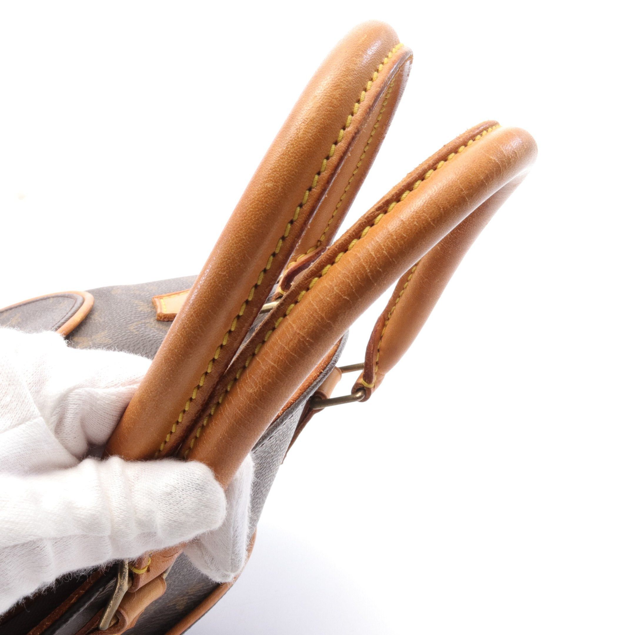Louis Vuitton Louis Vuitton Ellipse Mm Monogram Handbag Leather Brown Size ONE SIZE - 6 Thumbnail
