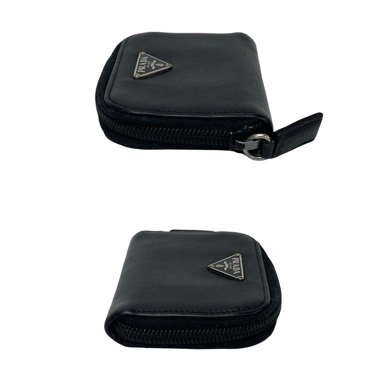 Prada Prada Black Leather Size ONE SIZE - 4 Thumbnail