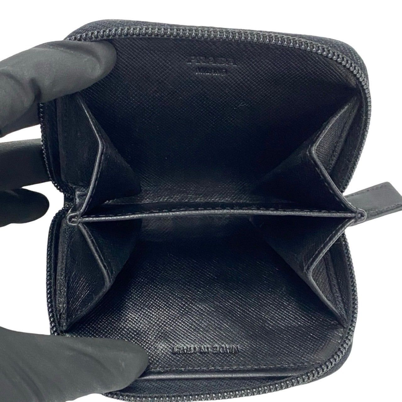 Prada Prada Black Leather Size ONE SIZE - 6 Thumbnail