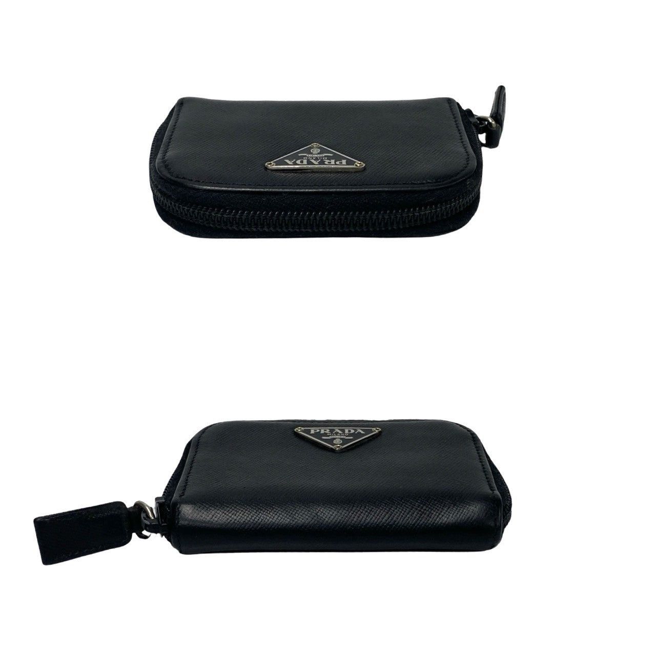 Prada Prada Black Leather Size ONE SIZE - 5 Thumbnail