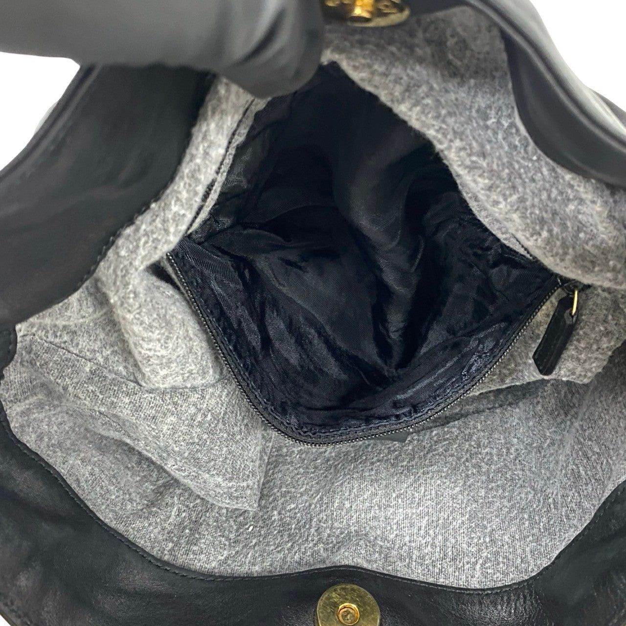 Gucci Gucci Shoulder Bag Black Leather Size ONE SIZE - 9 Thumbnail