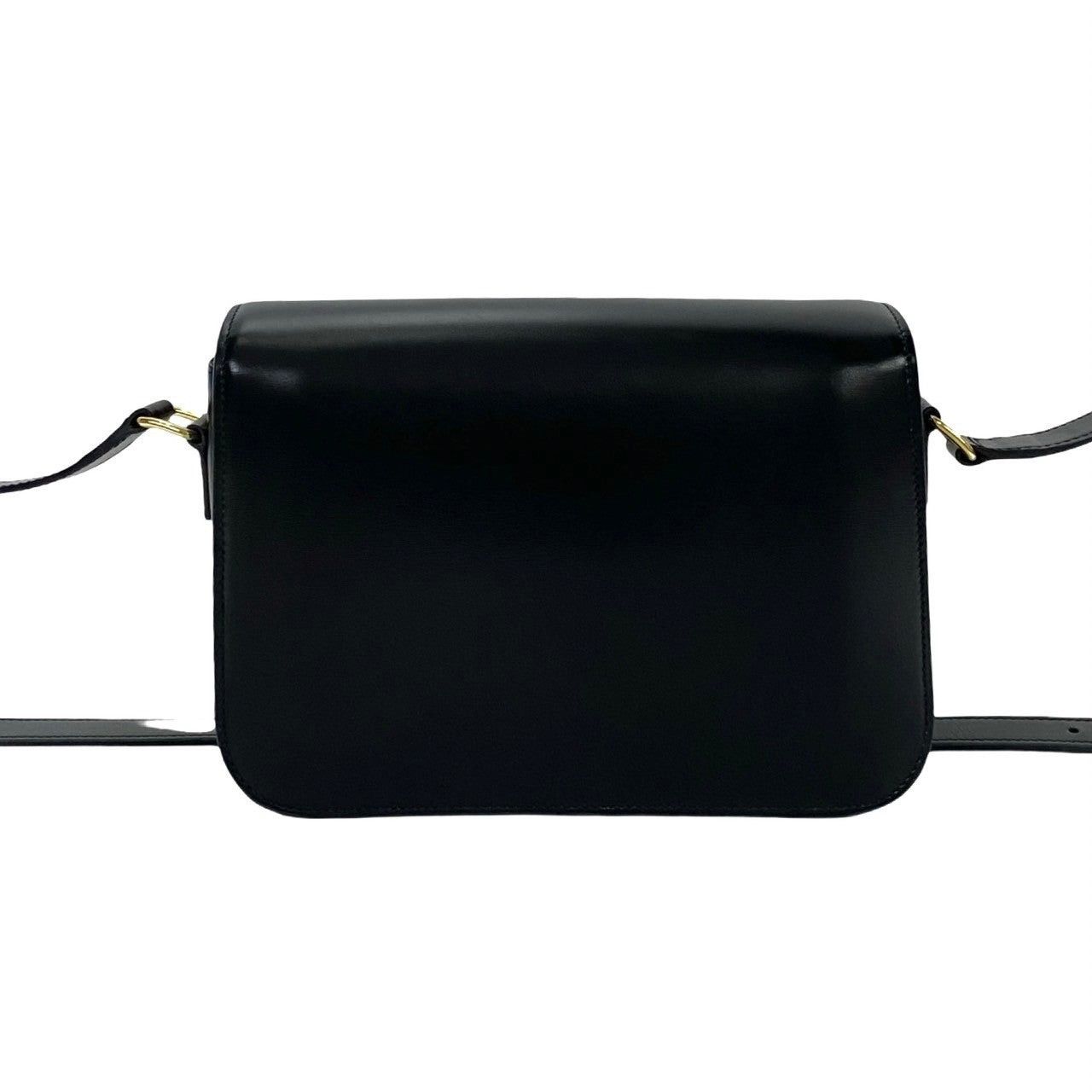 Celine Celine Shoulder Bag Black Leather Size ONE SIZE - 4 Thumbnail