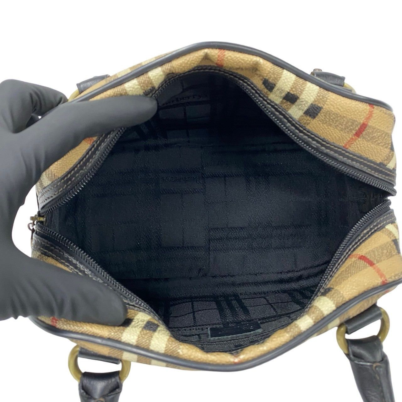 Burberry Burberry Handbag Beige Leather Size ONE SIZE - 7 Thumbnail