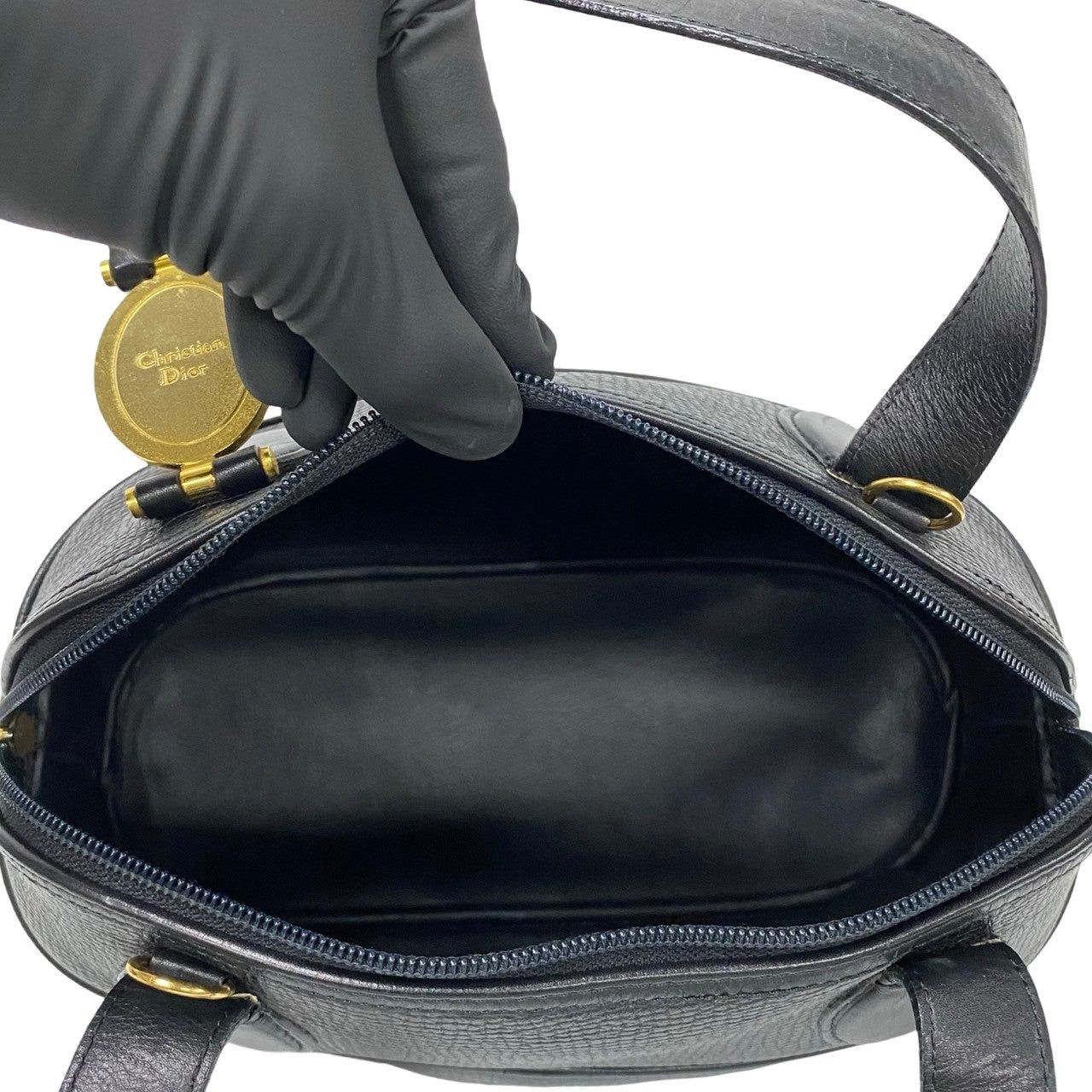 Dior Dior Handbag Black Leather Size ONE SIZE - 8 Thumbnail