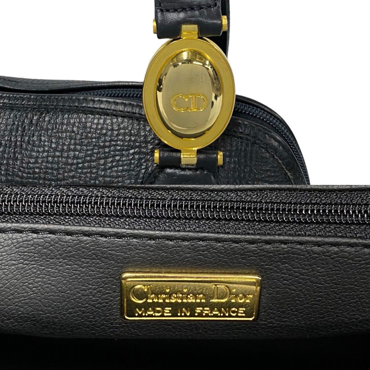 Dior Dior Handbag Black Leather Size ONE SIZE - 3 Thumbnail