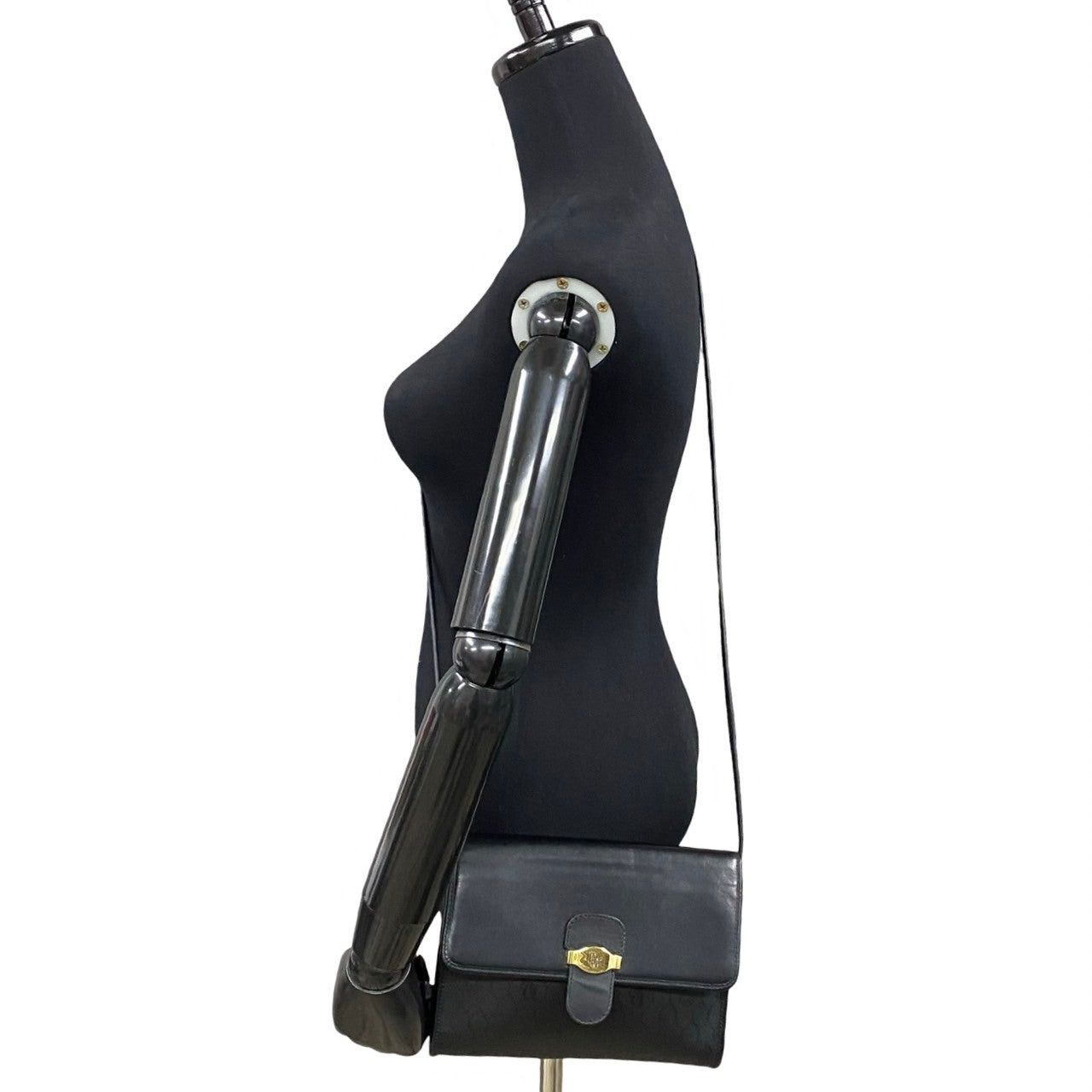 Dior Dior Shoulder Bag Black Leather Size ONE SIZE - 2 Thumbnail