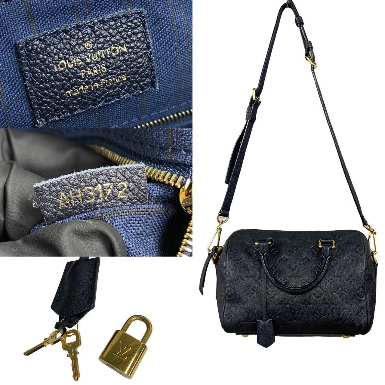 Louis Vuitton Louis Vuitton Shoulder Bag Navy Undefined Size ONE SIZE - 3 Thumbnail