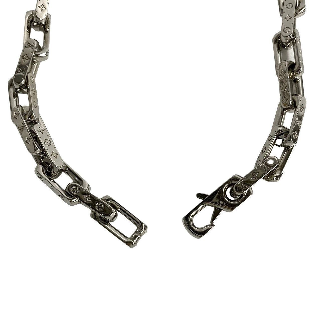 Louis Vuitton Louis Vuitton Necklace Silver Metal Size ONE SIZE - 3 Thumbnail