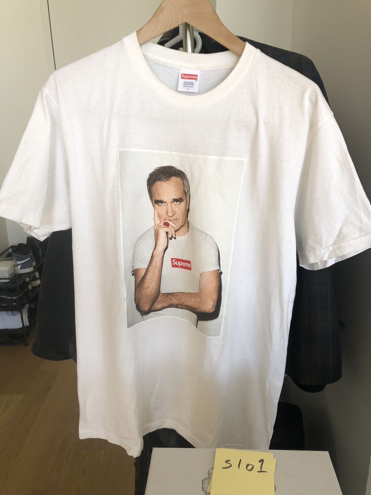 Supreme Morrissey Tee White Size US L / EU 52-54 / 3 - 1 Thumbnail