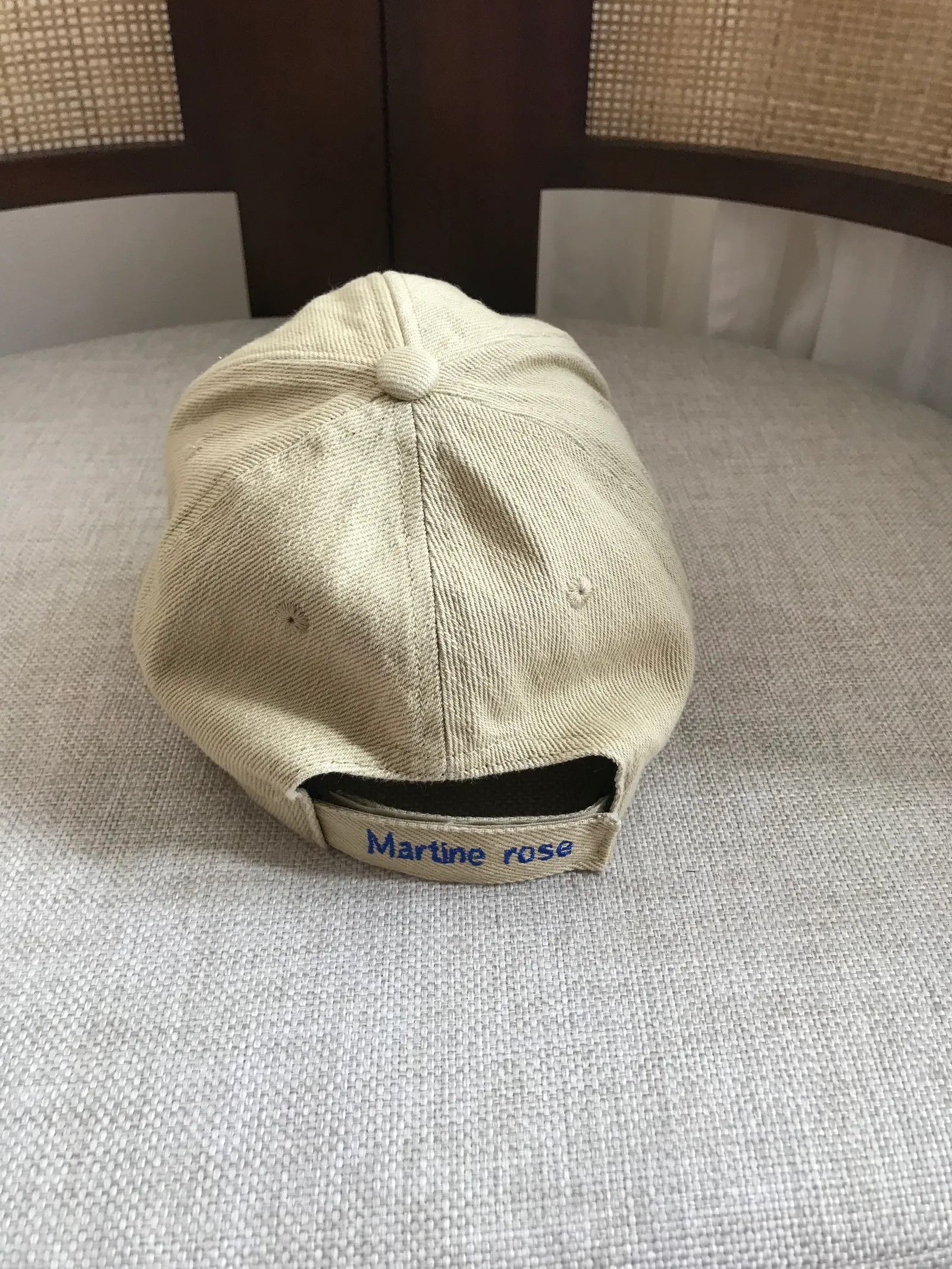 MARTINE ROSE CUT PEAK CAP カーキ Martine Rose - Cut Peak Cap | HBX - Globally Curated Fashion