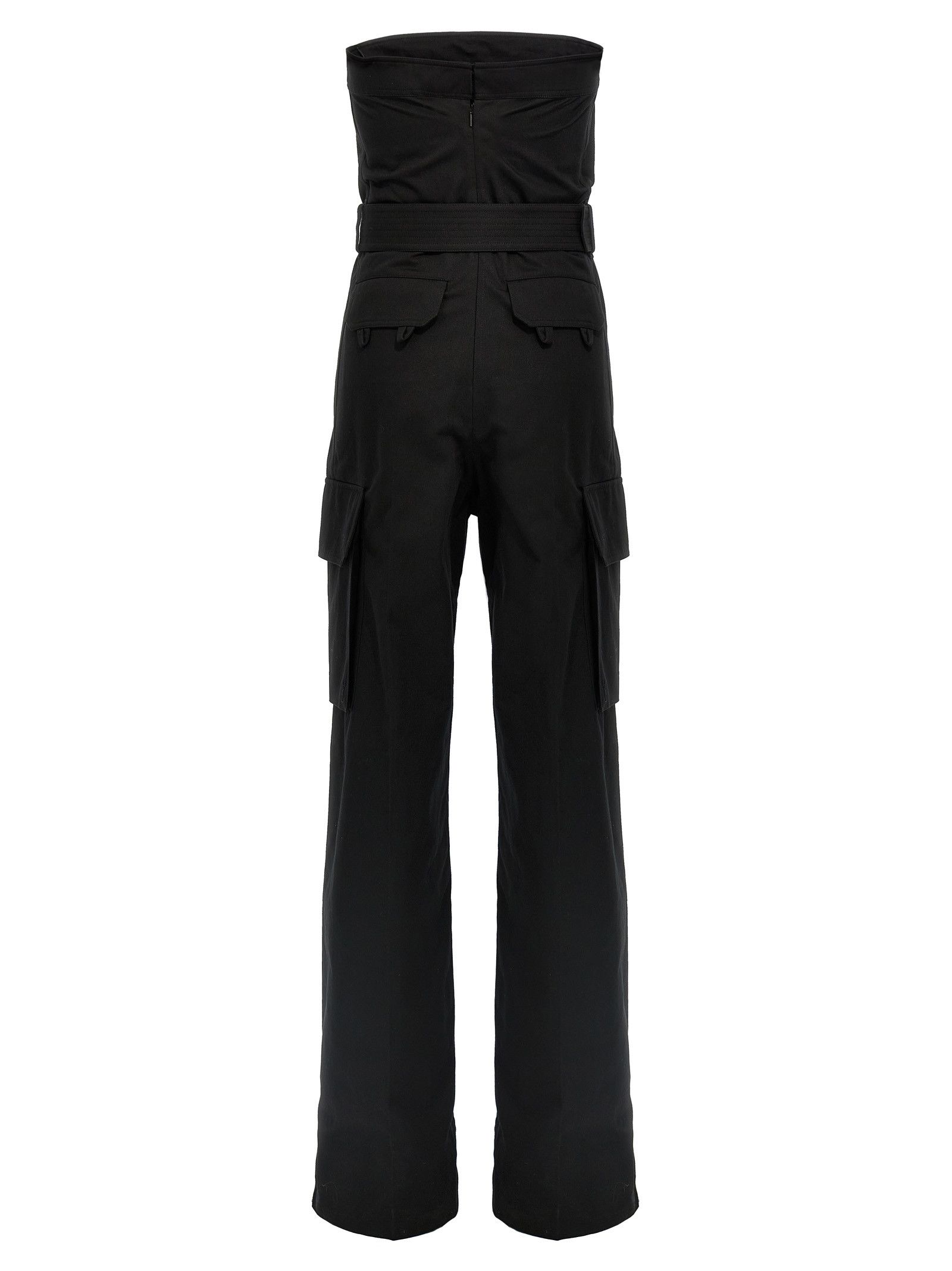 Saint Laurent Paris 'Cassandre' Bustier Jumpsuit Size 26" / US 2 / IT 38 - 2 Thumbnail