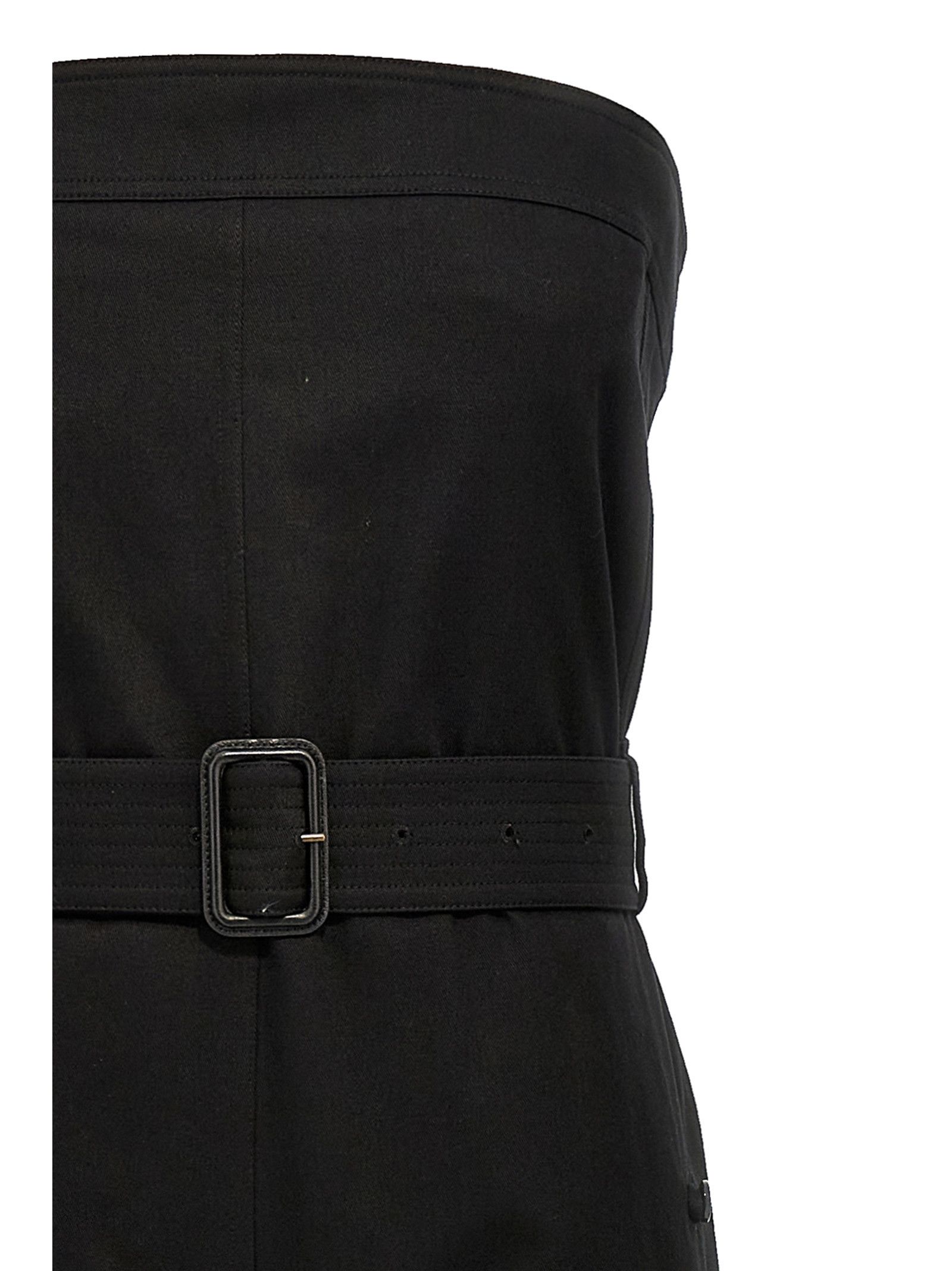 Saint Laurent Paris 'Cassandre' Bustier Jumpsuit Size 26" / US 2 / IT 38 - 3 Thumbnail