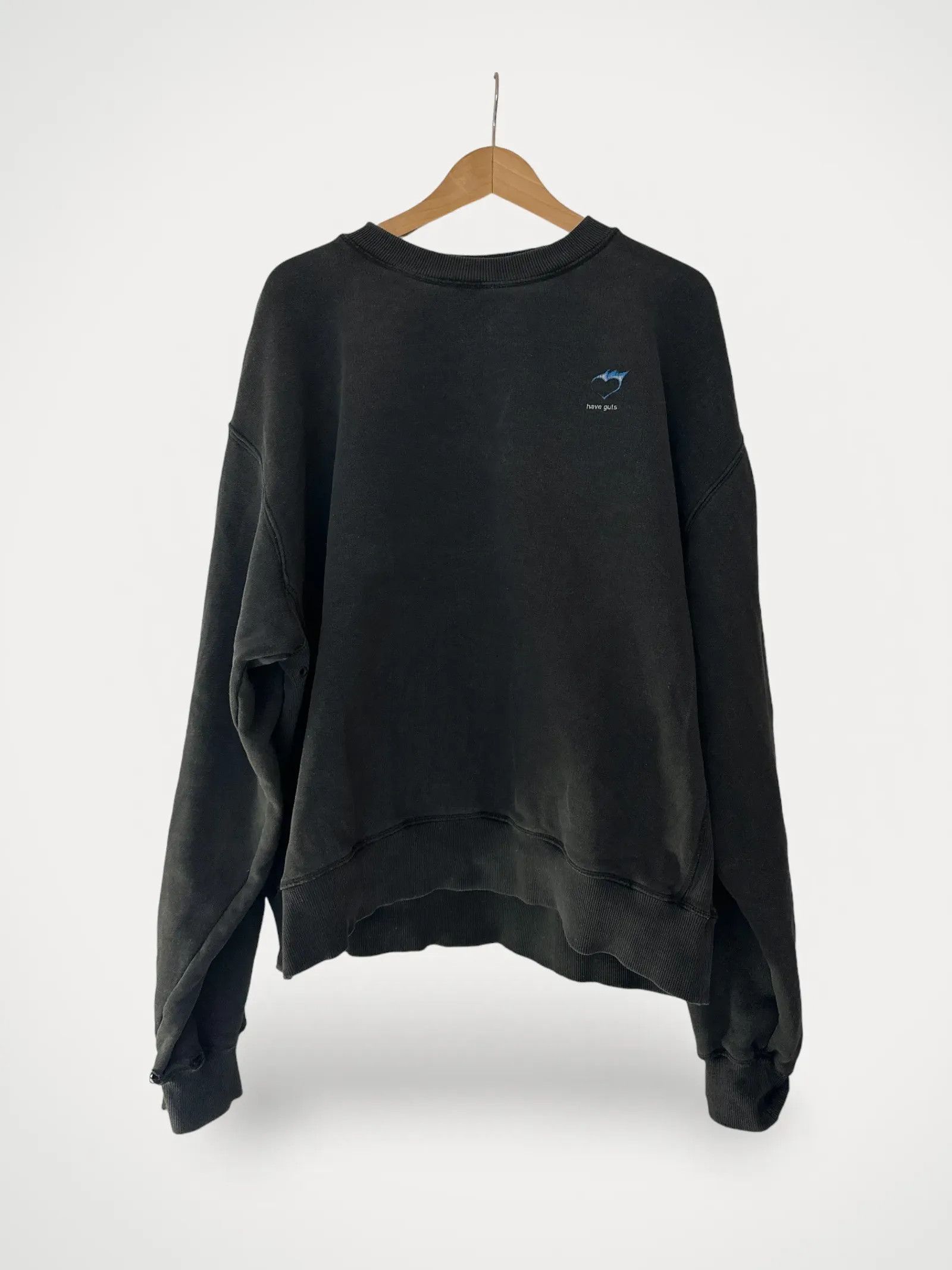 Eytys Eytys Austin Black Sweatshirt Size US L / EU 52-54 / 3 - 2 Thumbnail