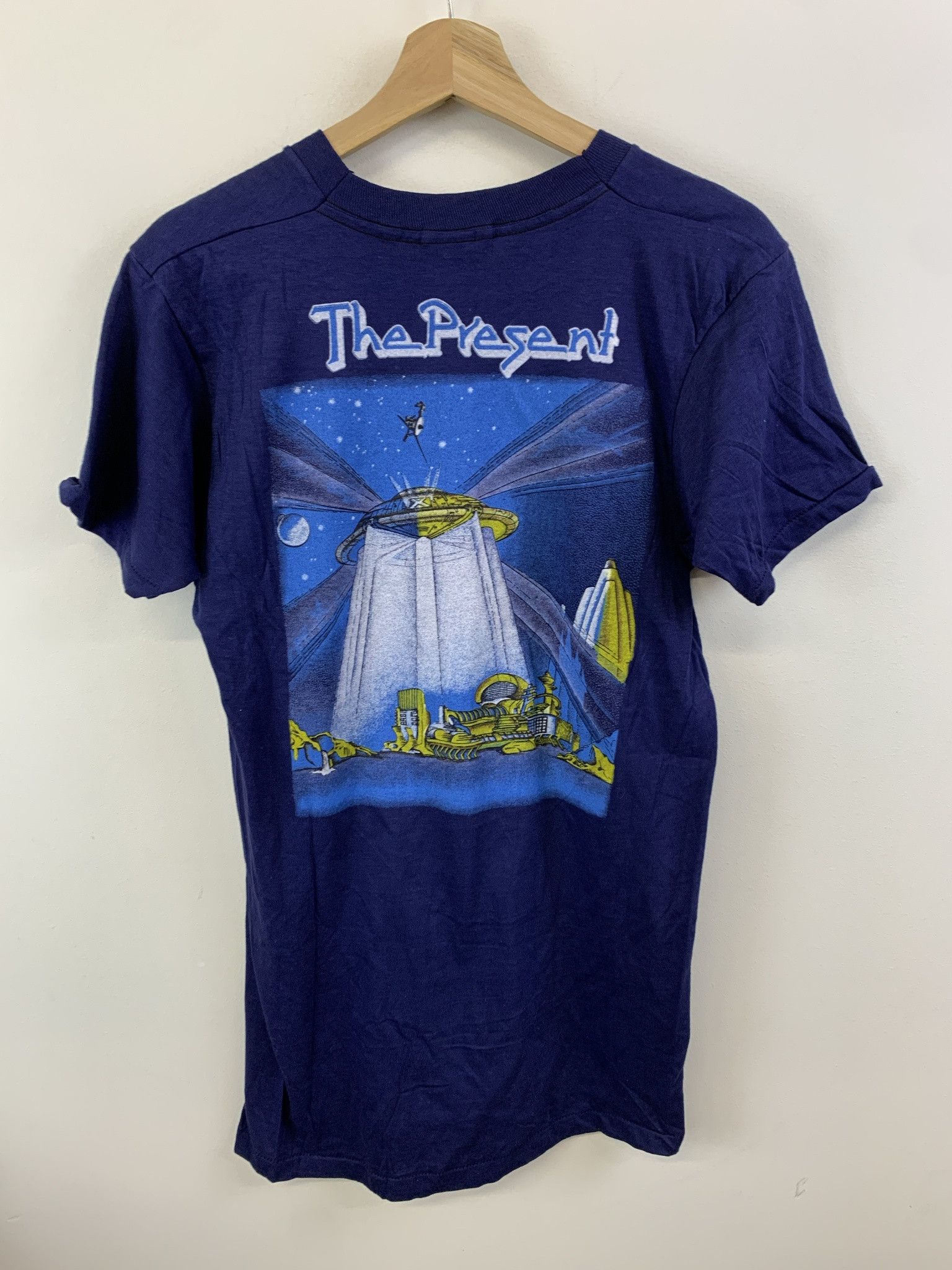 Band Tees Vintage 1980s The Moody Blues Live in Concert Single Stitch Tee Shirt Size L Size US L / EU 52-54 / 3 - 4 Thumbnail