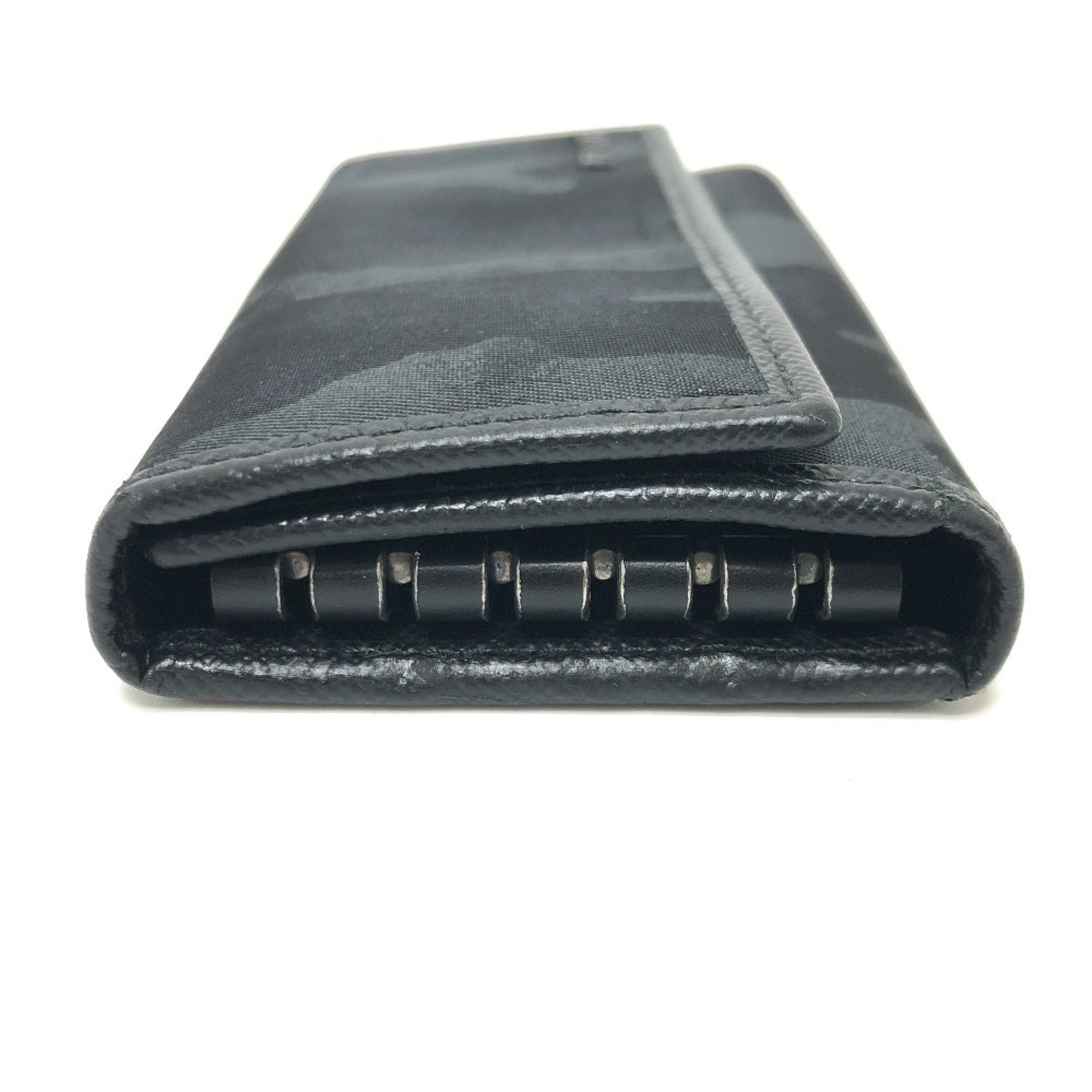 Prada PRADA Camouflage 6-Key Holder Long Key Case Nylon Women's Black Size ONE SIZE - 4 Thumbnail