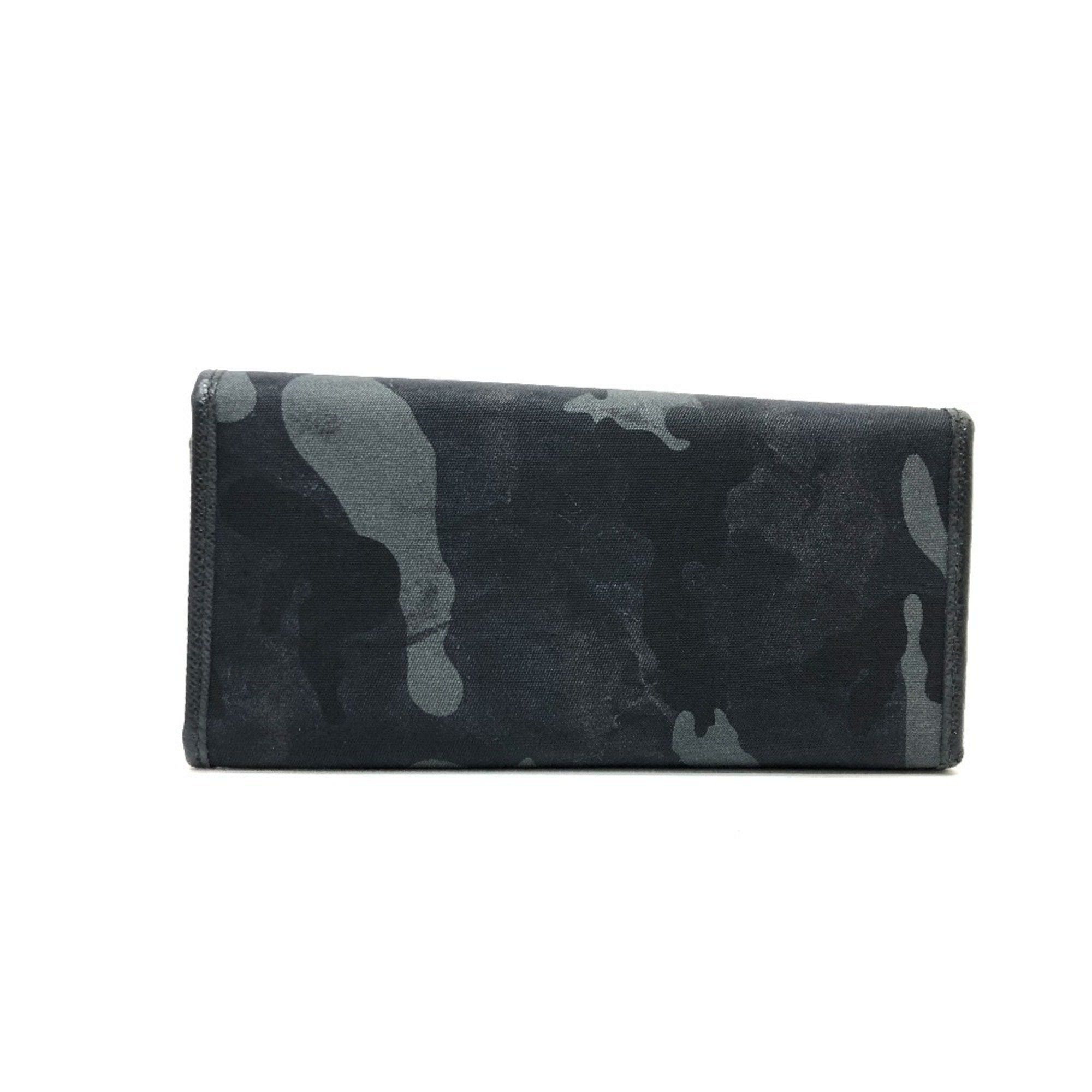 Prada PRADA Camouflage 6-Key Holder Long Key Case Nylon Women's Black Size ONE SIZE - 2 Thumbnail