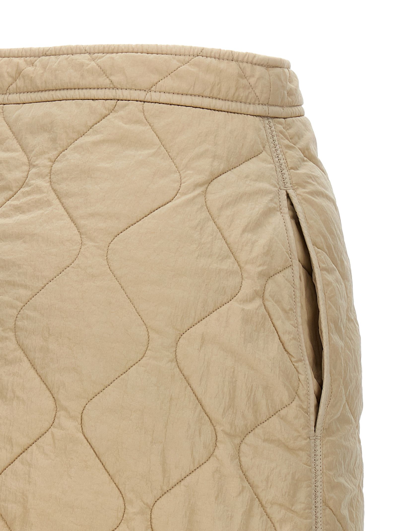 Burberry Quilted Nylon Skirt Size 26" / US 2 / IT 38 - 4 Thumbnail