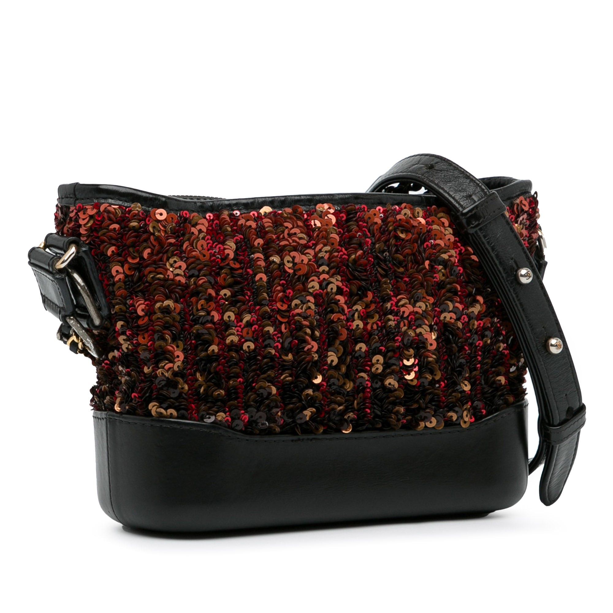 Chanel Chanel Small Sequin Gabrielle Crossbody Brown Size ONE SIZE - 2 Thumbnail