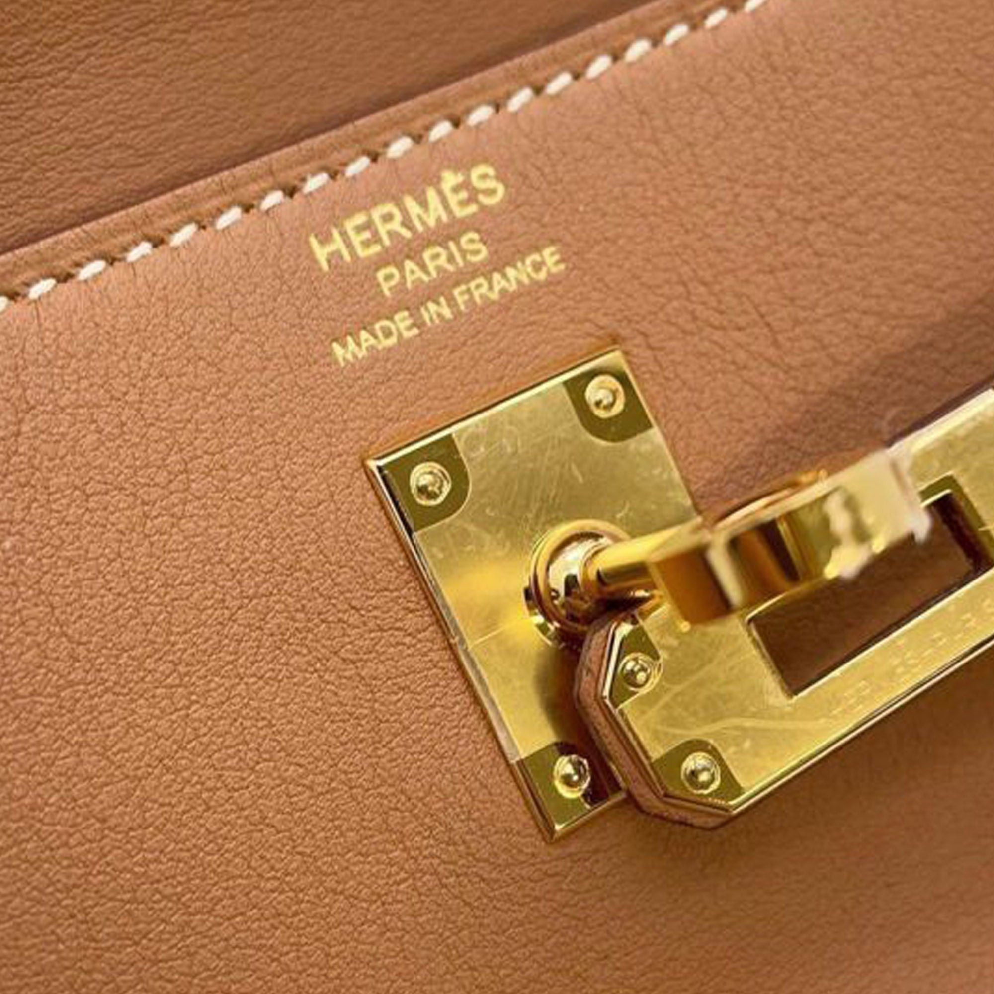 Hermes Hermès Swift Kelly Moove Brown Size ONE SIZE - 7 Thumbnail