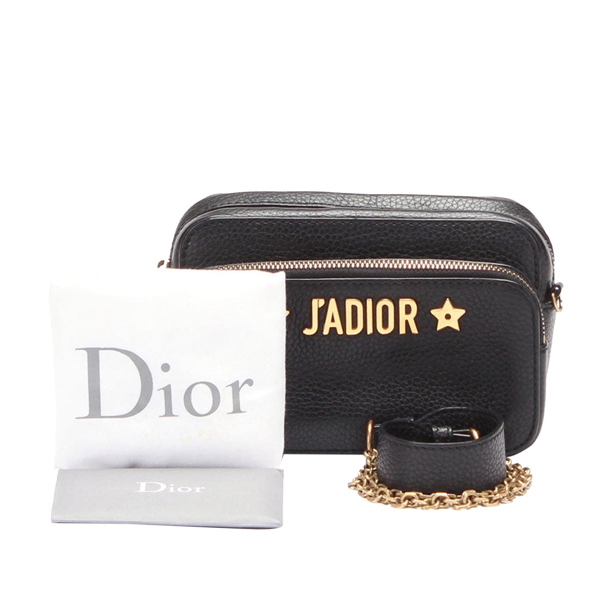 Dior Dior J'Adior Camera Case Clutch with Chain Black Size ONE SIZE - 13 Thumbnail