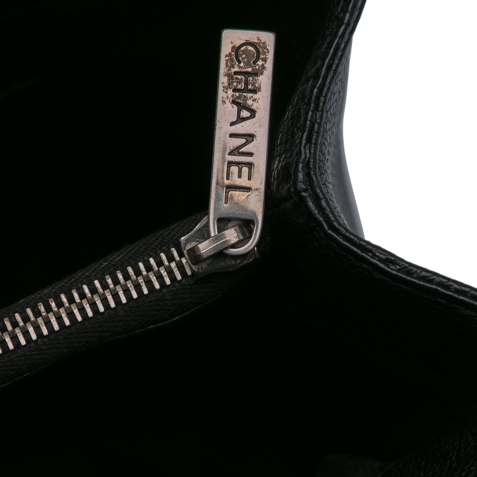 Chanel Chanel Caviar Grand Shopping Tote Black Size ONE SIZE - 9 Thumbnail
