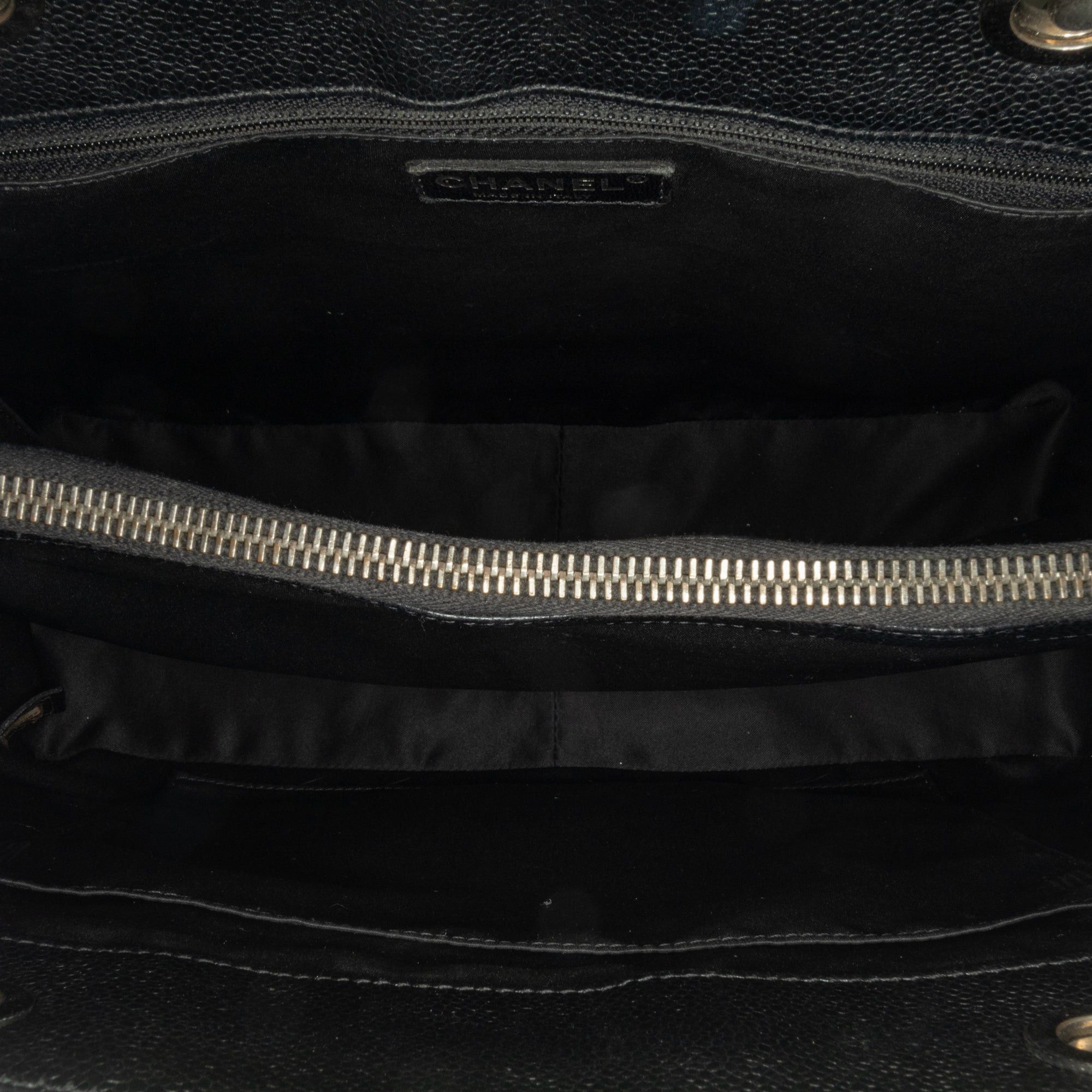 Chanel Chanel Caviar Grand Shopping Tote Black Size ONE SIZE - 4 Thumbnail