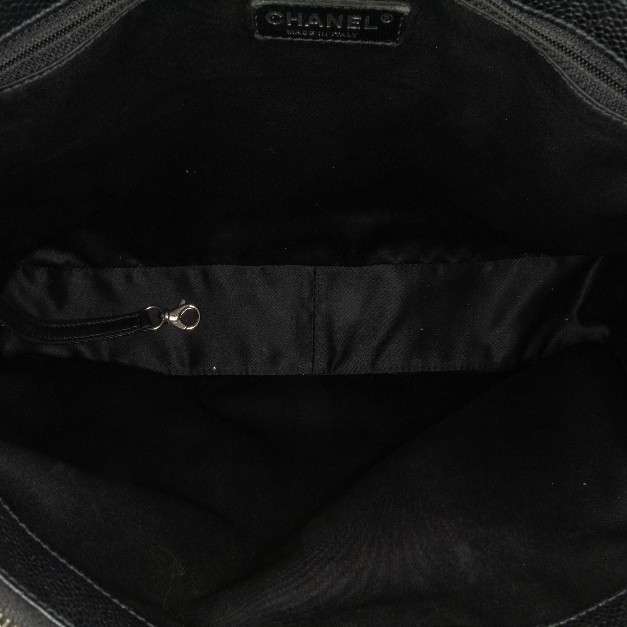 Chanel Chanel Caviar Grand Shopping Tote Black Size ONE SIZE - 5 Thumbnail