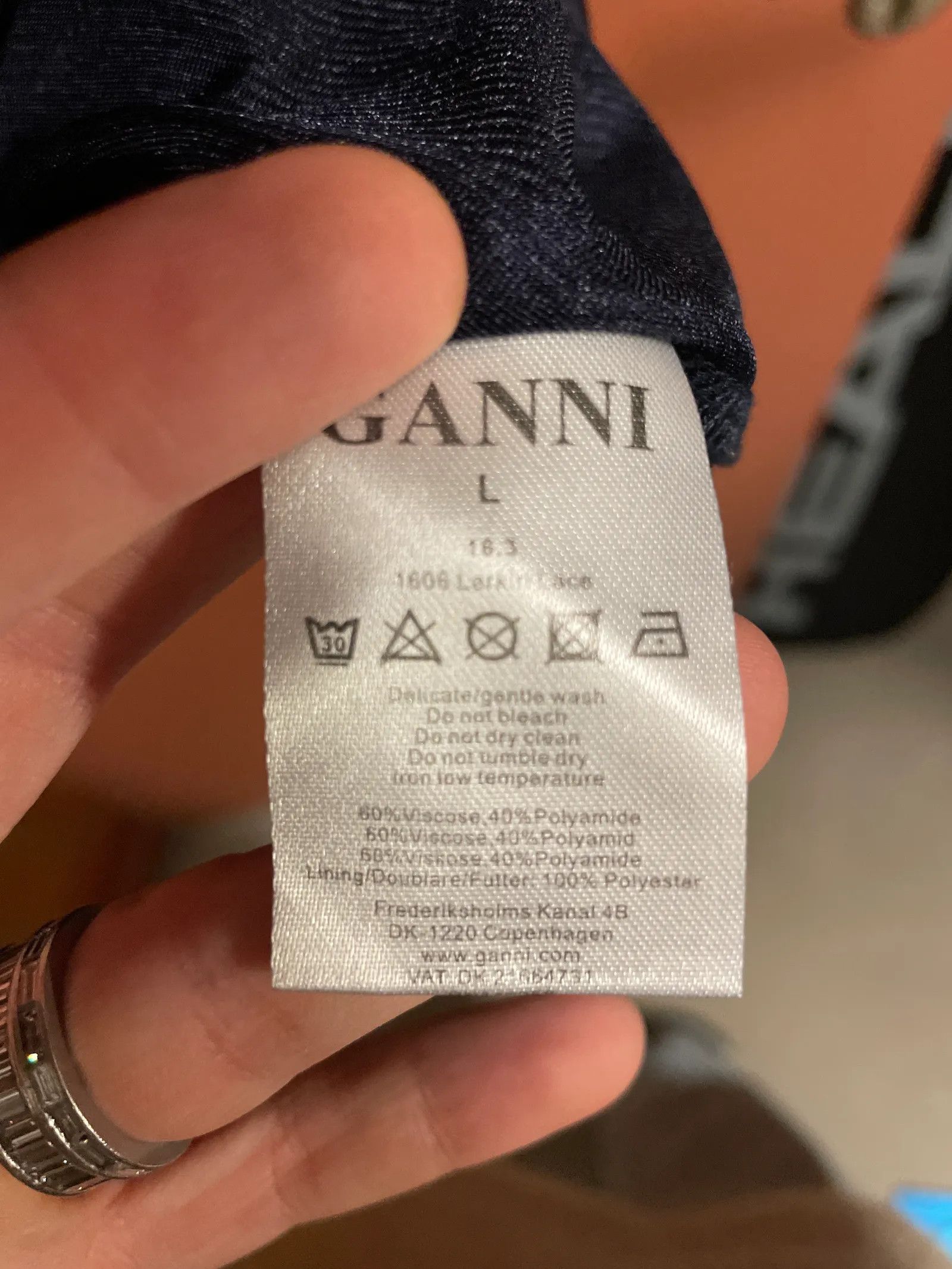 Ganni Ganni Dress Size L / US 10 / IT 46 - 3 Thumbnail