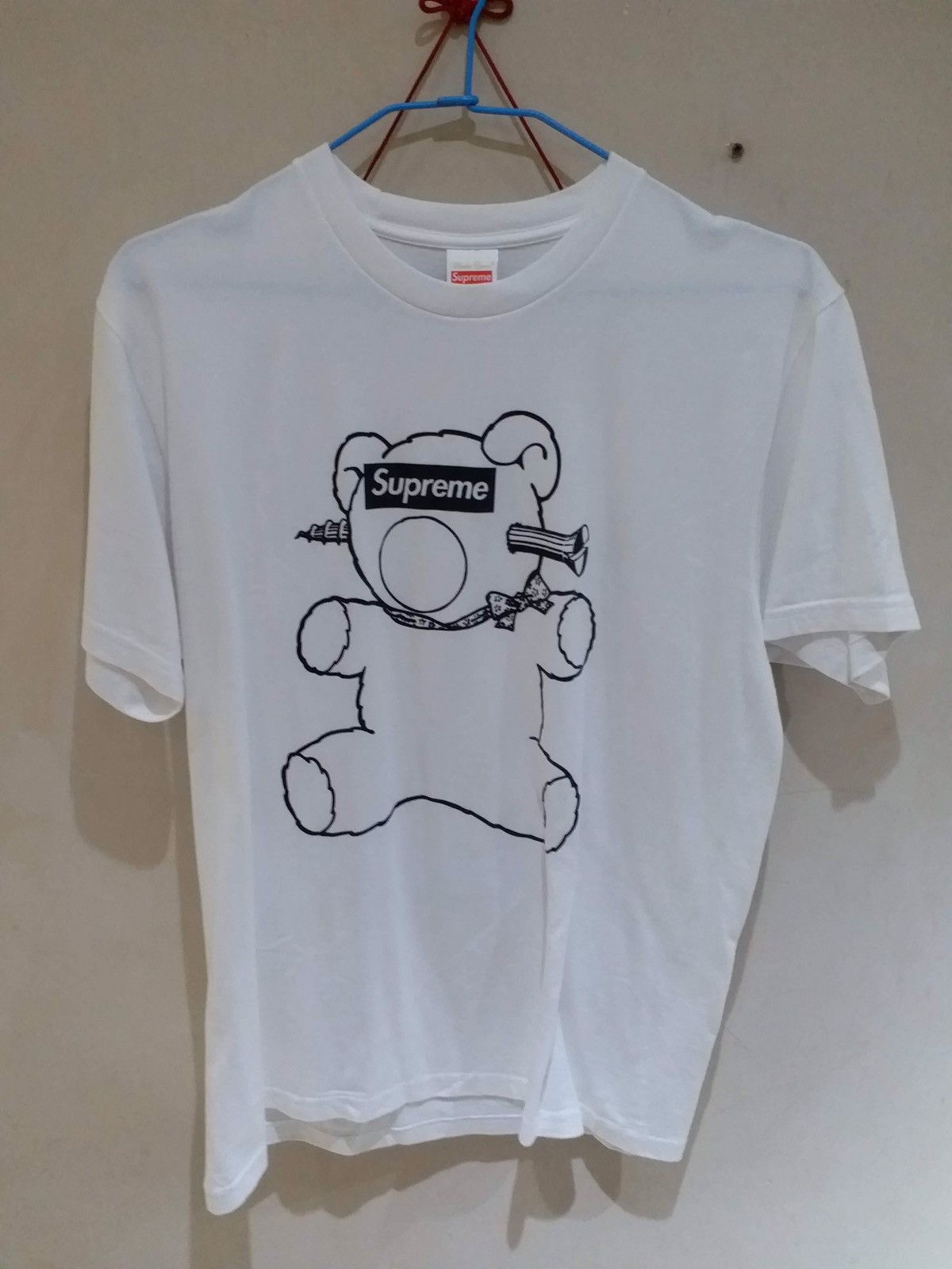 Supreme, Tops, Supreme Undercover Box Logo Bear Tee