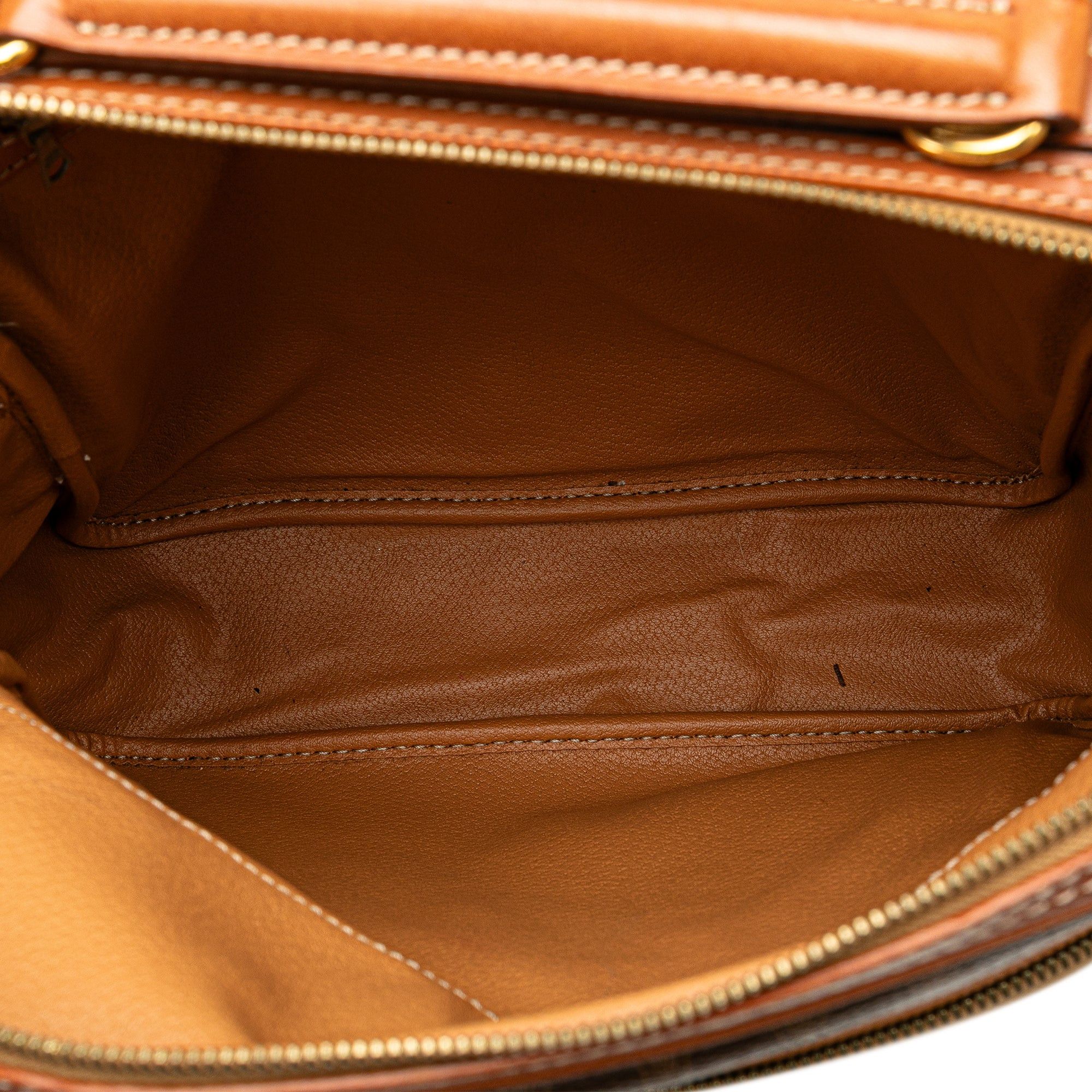 Celine Celine Macadam Satchel Brown Size ONE SIZE - 5 Thumbnail