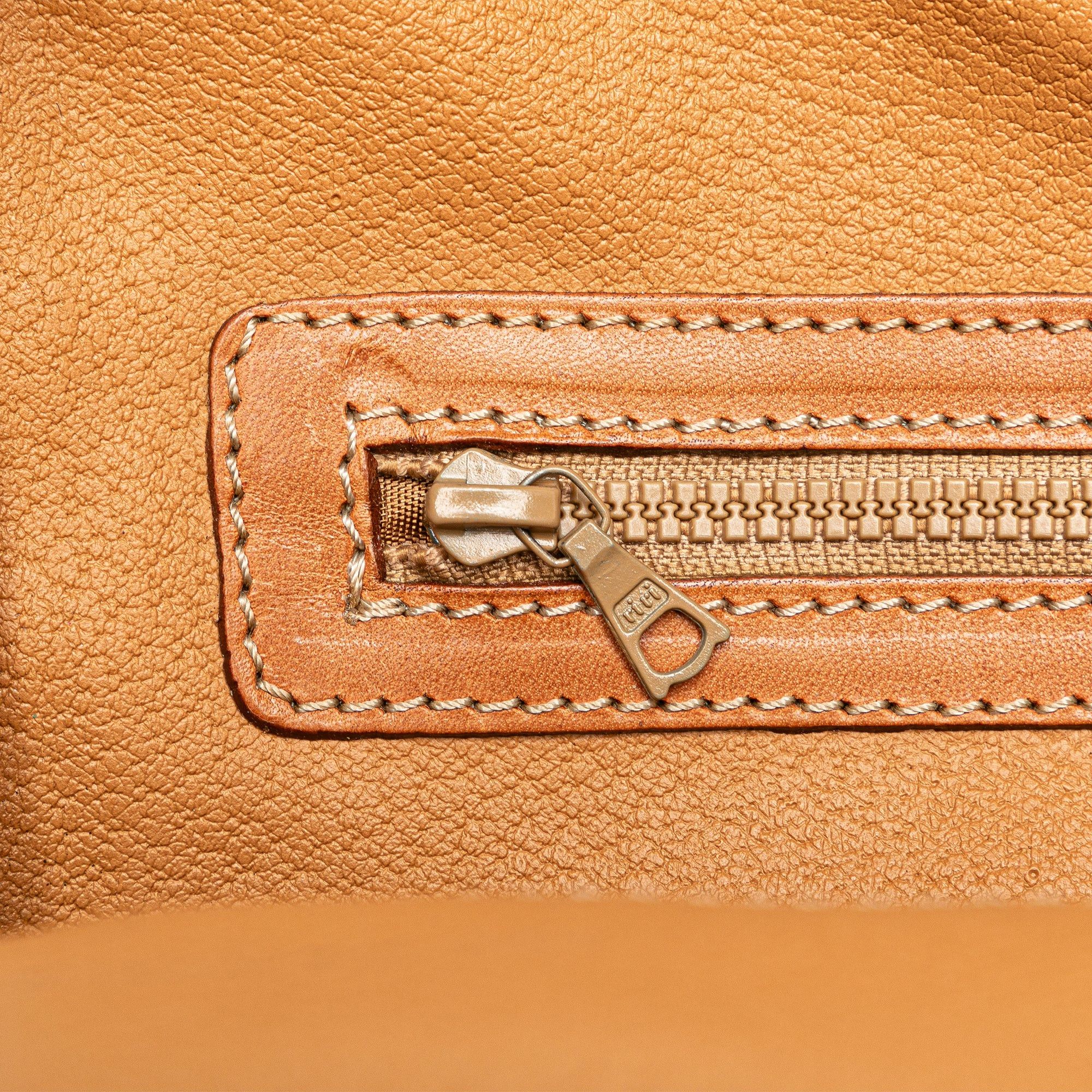 Celine Celine Macadam Satchel Brown Size ONE SIZE - 9 Thumbnail