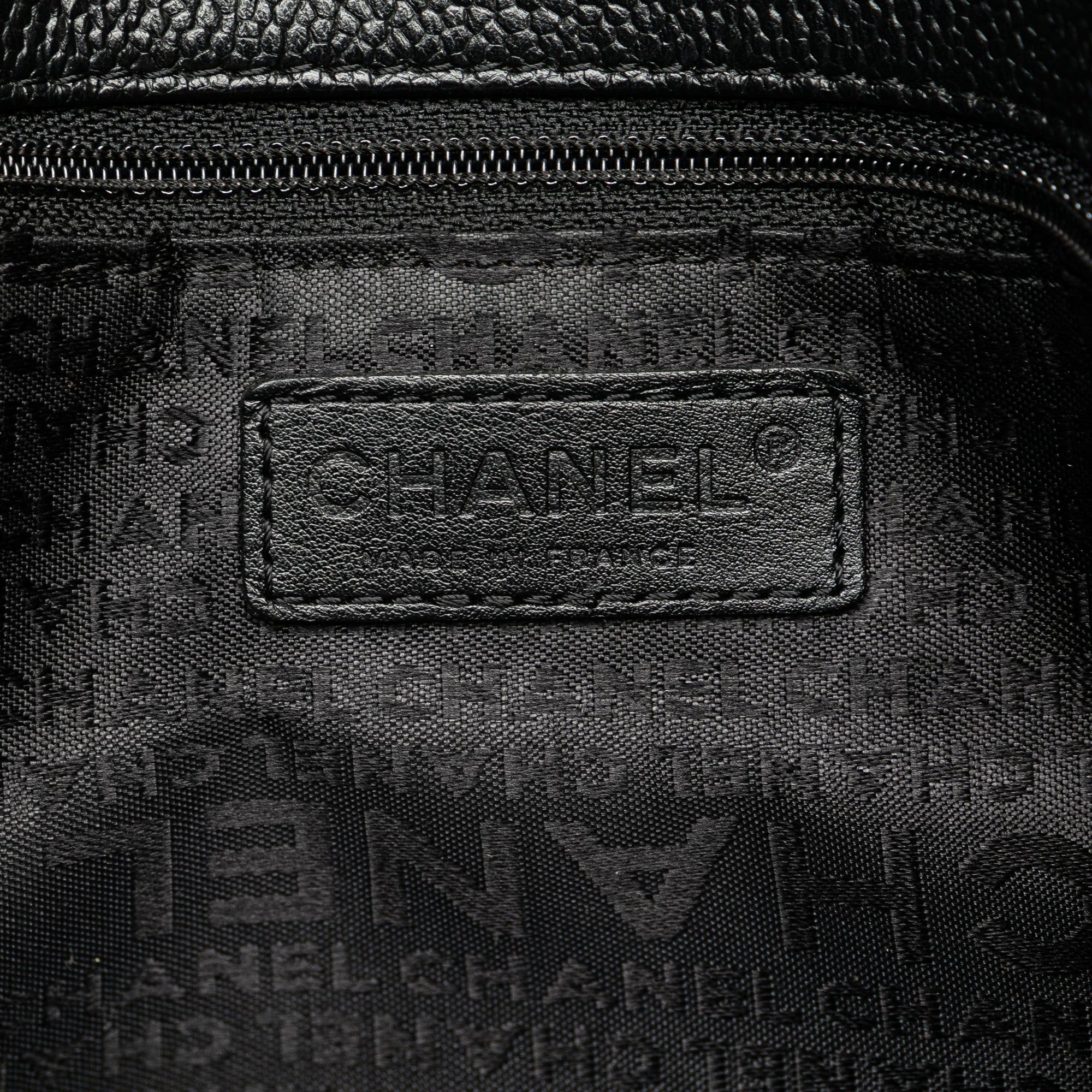 Chanel Chanel Caviar Choco Bar Tote Black Size ONE SIZE - 5 Thumbnail