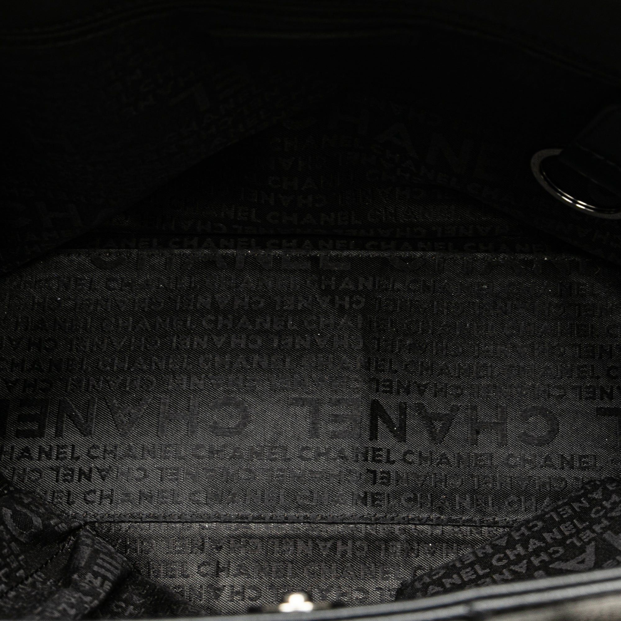 Chanel Chanel Caviar Choco Bar Tote Black Size ONE SIZE - 4 Thumbnail