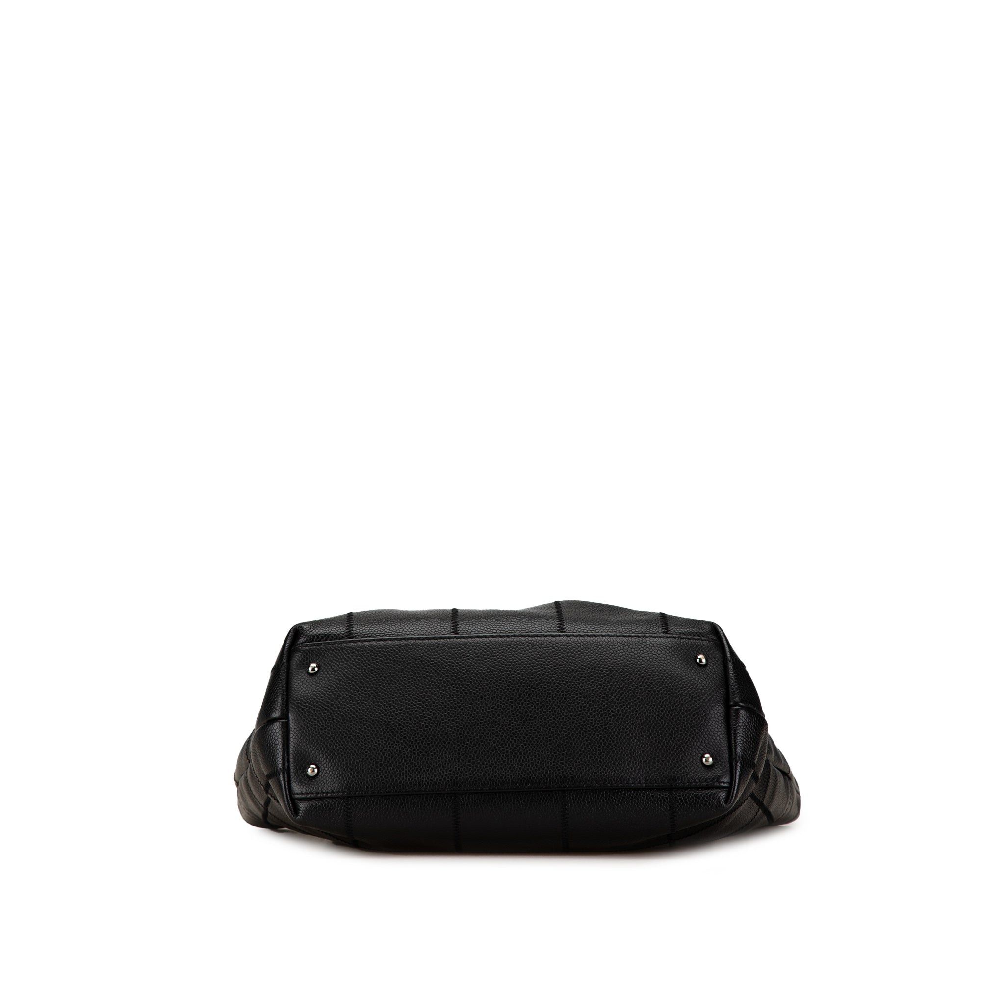 Chanel Chanel Caviar Choco Bar Tote Black Size ONE SIZE - 3 Thumbnail