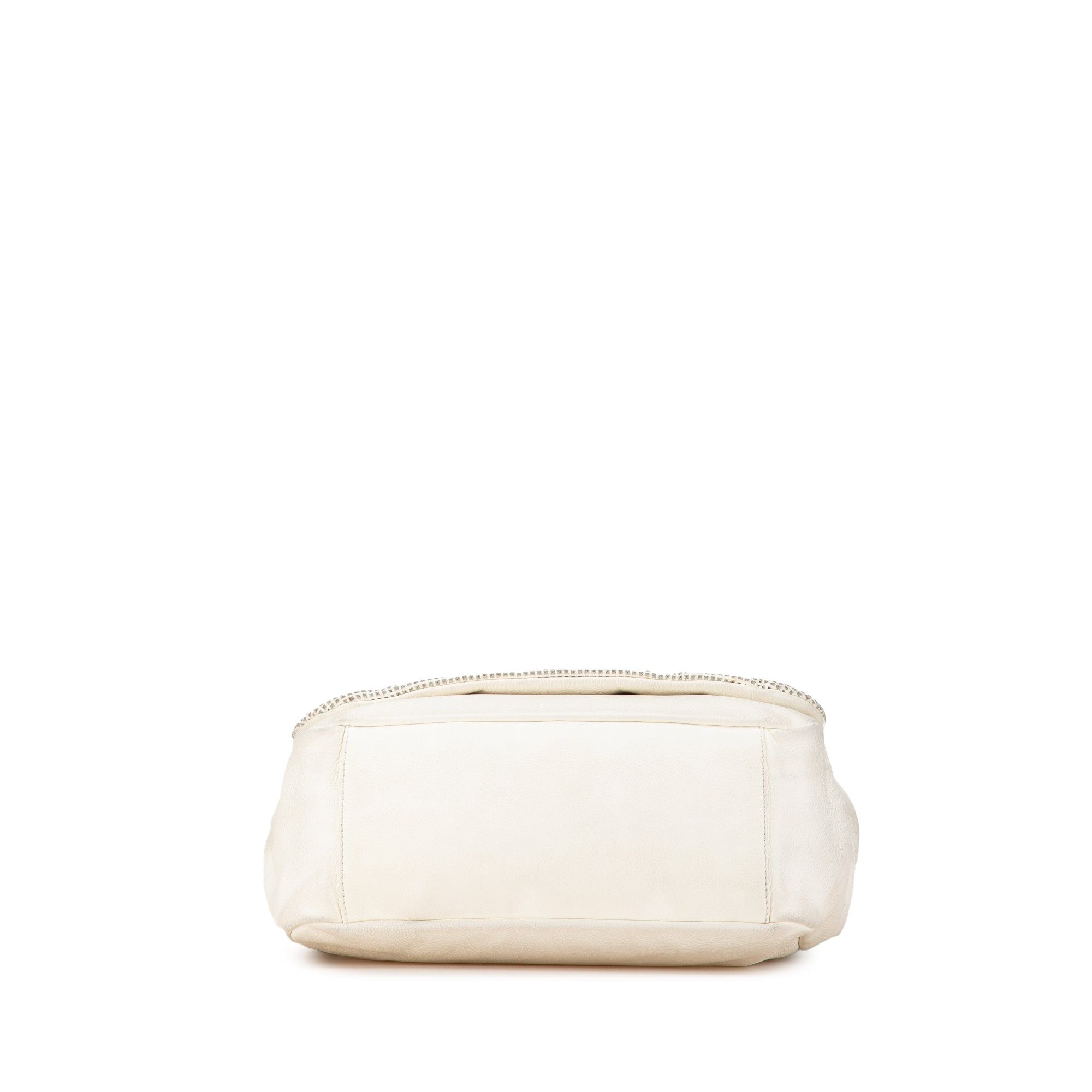 Chanel Chanel Caviar Perforated Hollywood Accordion Flap White Size ONE SIZE - 4 Thumbnail