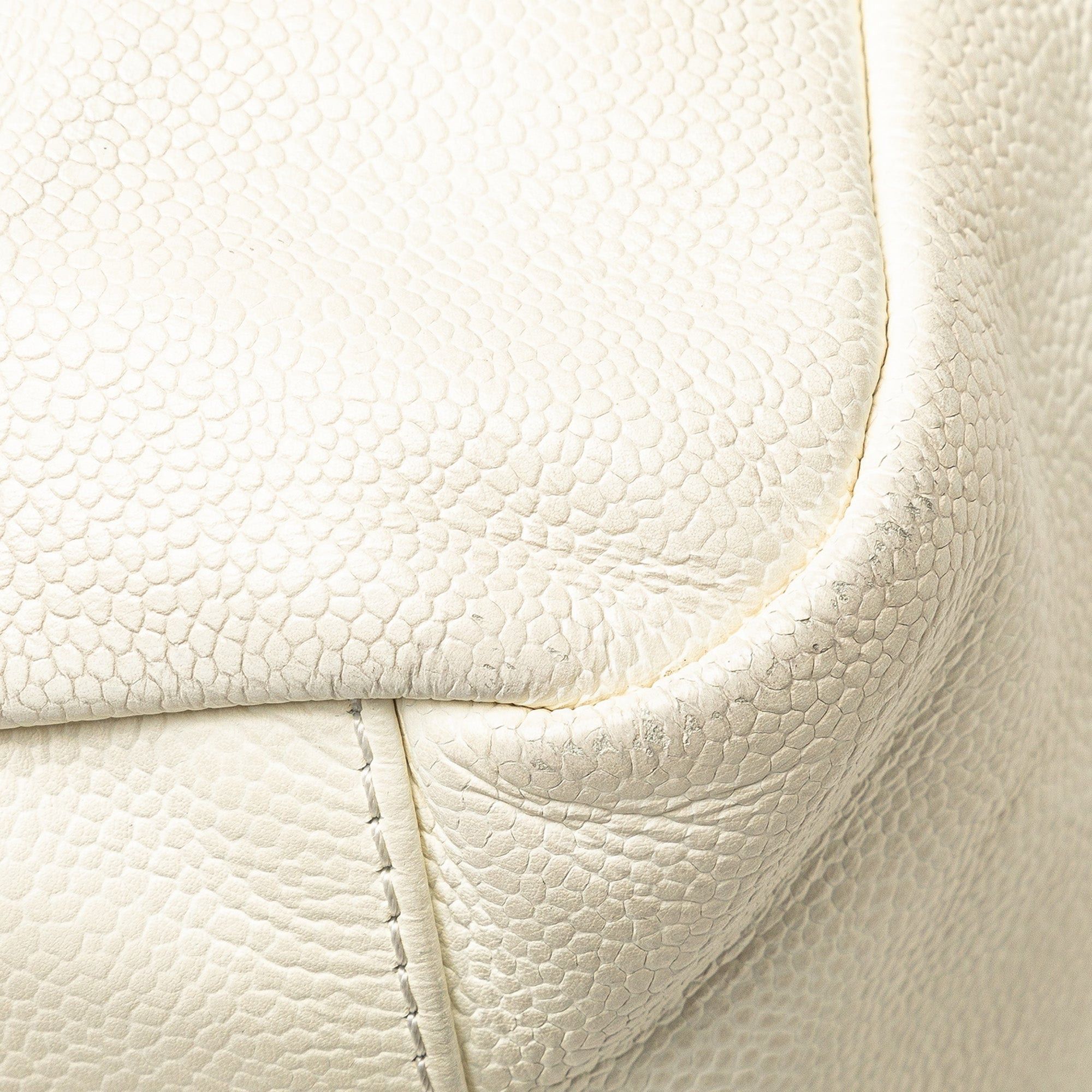 Chanel Chanel Caviar Perforated Hollywood Accordion Flap White Size ONE SIZE - 10 Thumbnail