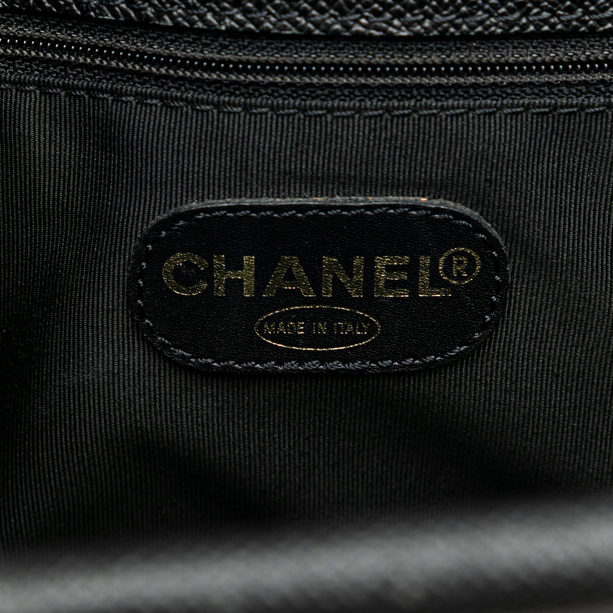 Chanel Chanel Caviar Tortoise Top Handle Tote Black Size ONE SIZE - 5 Thumbnail