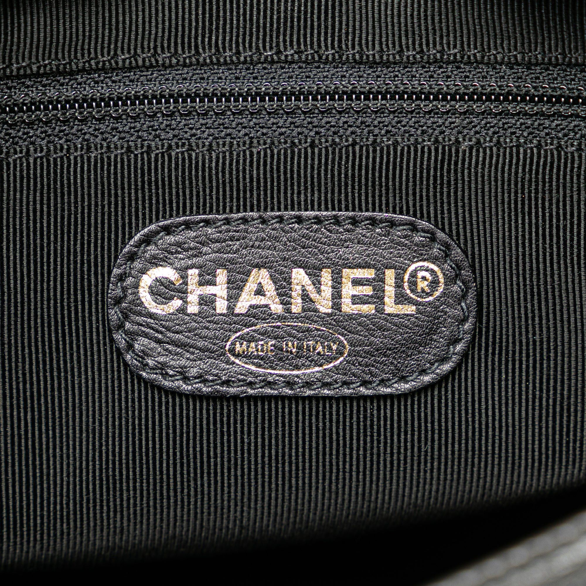 Chanel Chanel CC Lambskin Chain Tote Black Size ONE SIZE - 5 Thumbnail