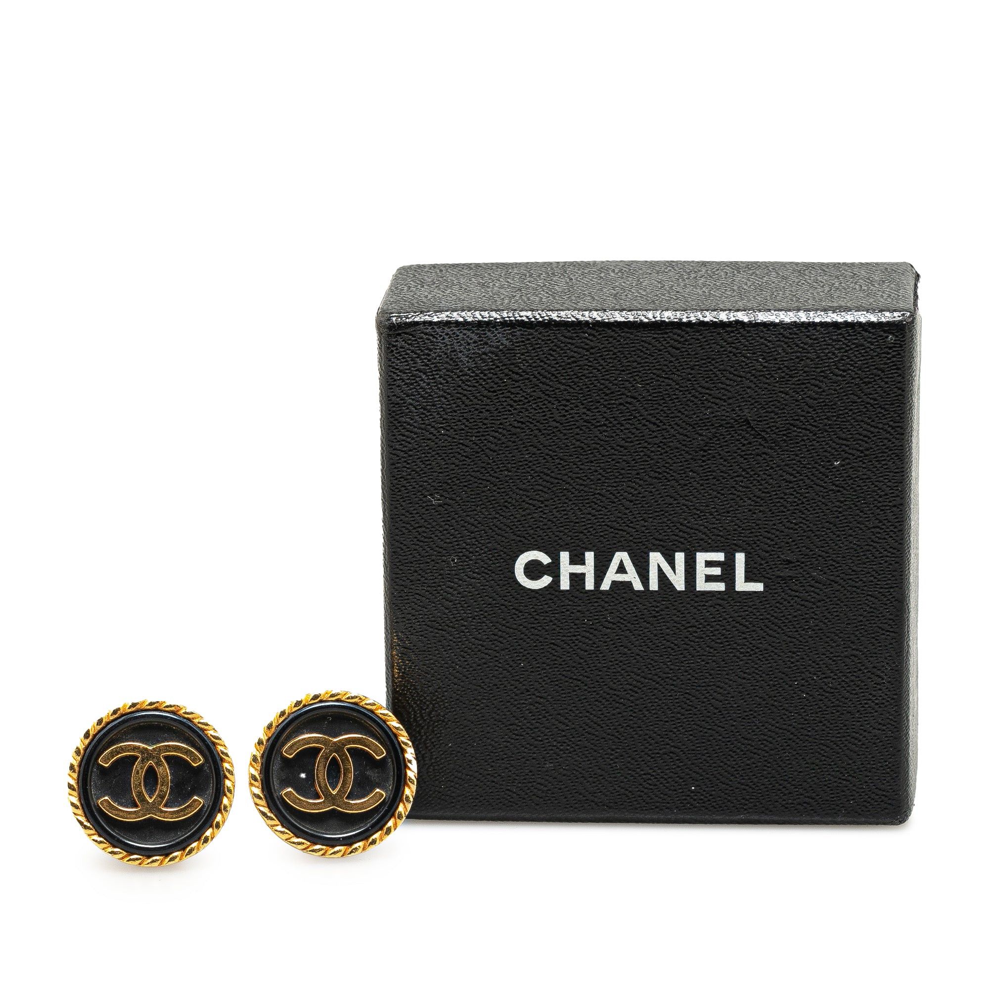 Chanel Chanel Gold Plated CC Clip On Earrings Gold Size ONE SIZE - 4 Thumbnail