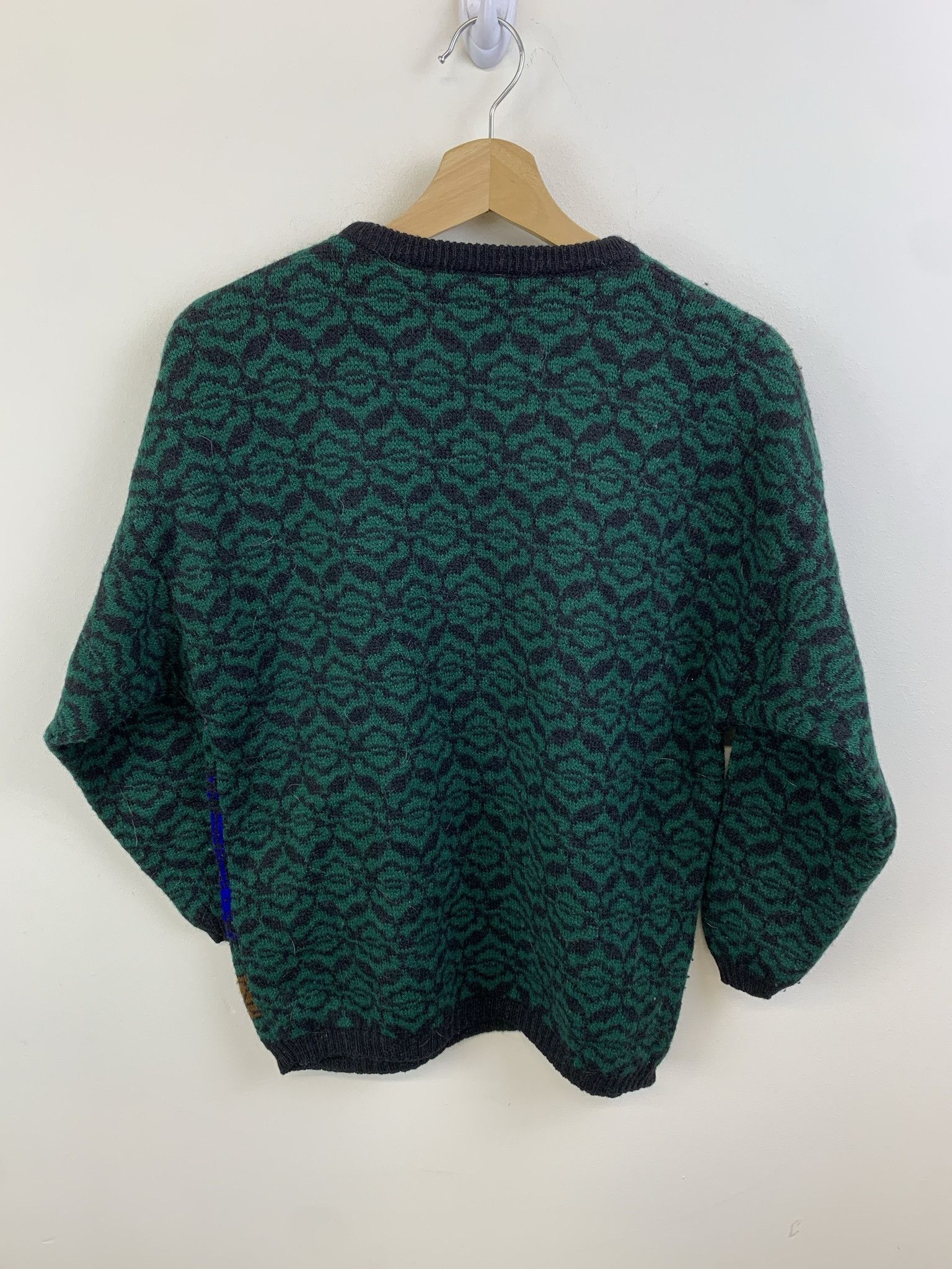 Other Vintage 90s Benetton Pattern Stripe Knti Sweater Size S Size US S / EU 44-46 / 1 - 3 Thumbnail