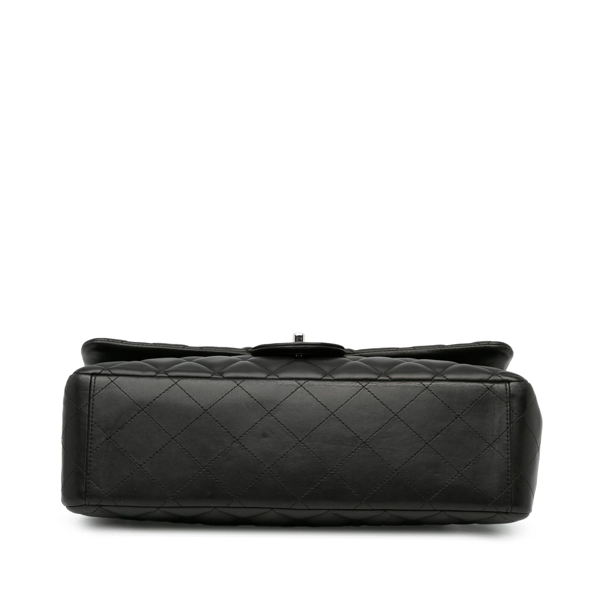 Chanel Chanel Maxi Classic Lambskin Double Flap Black Size ONE SIZE - 3 Thumbnail