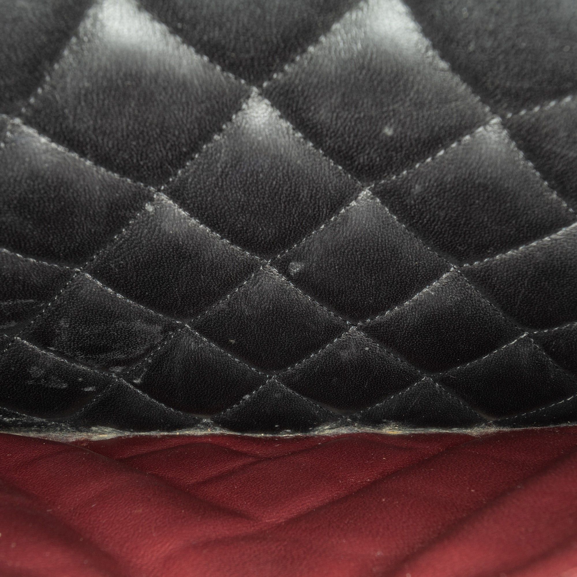 Chanel Chanel Maxi Classic Lambskin Double Flap Black Size ONE SIZE - 7 Thumbnail