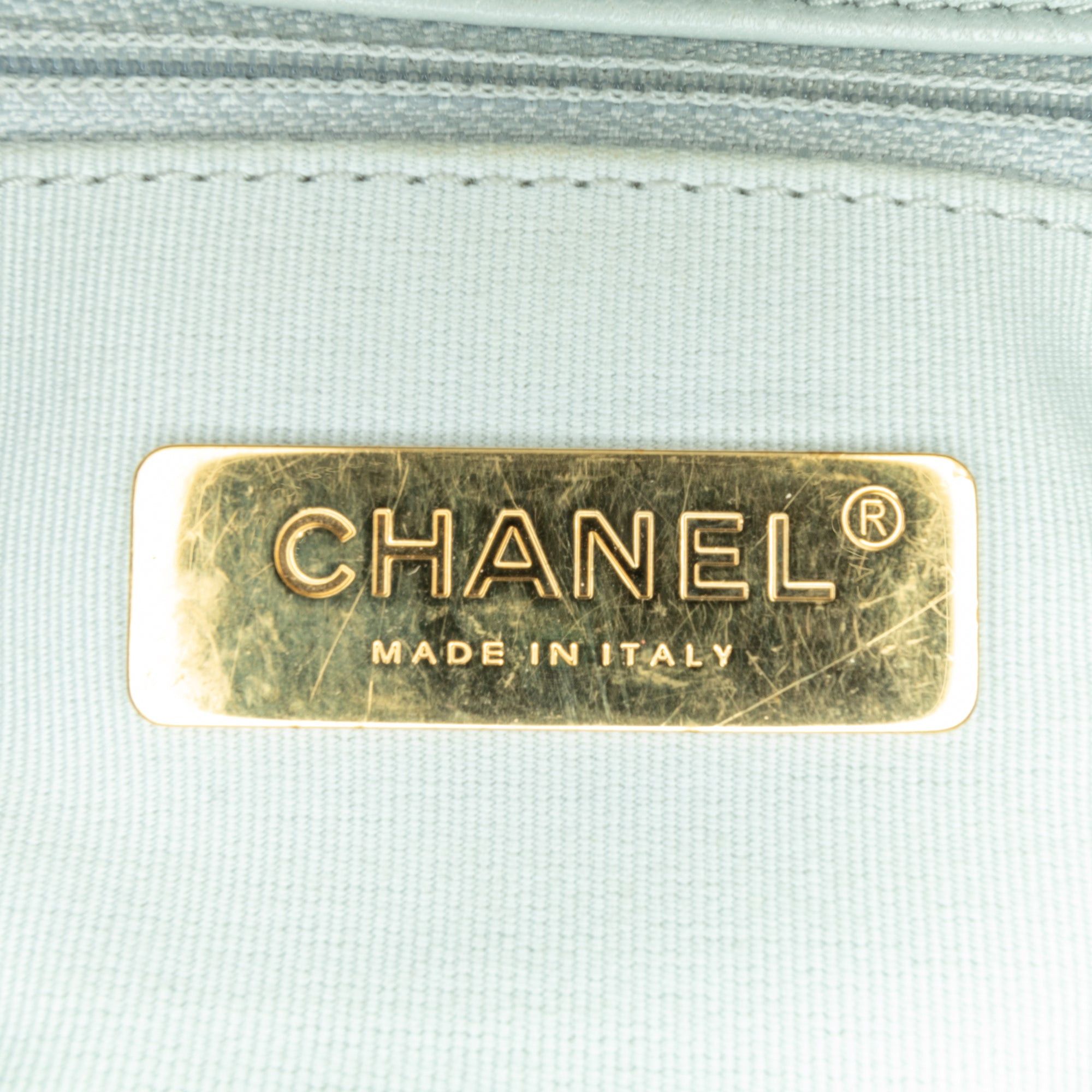 Chanel Chanel Medium Lambskin 19 Flap Gray Size ONE SIZE - 5 Thumbnail