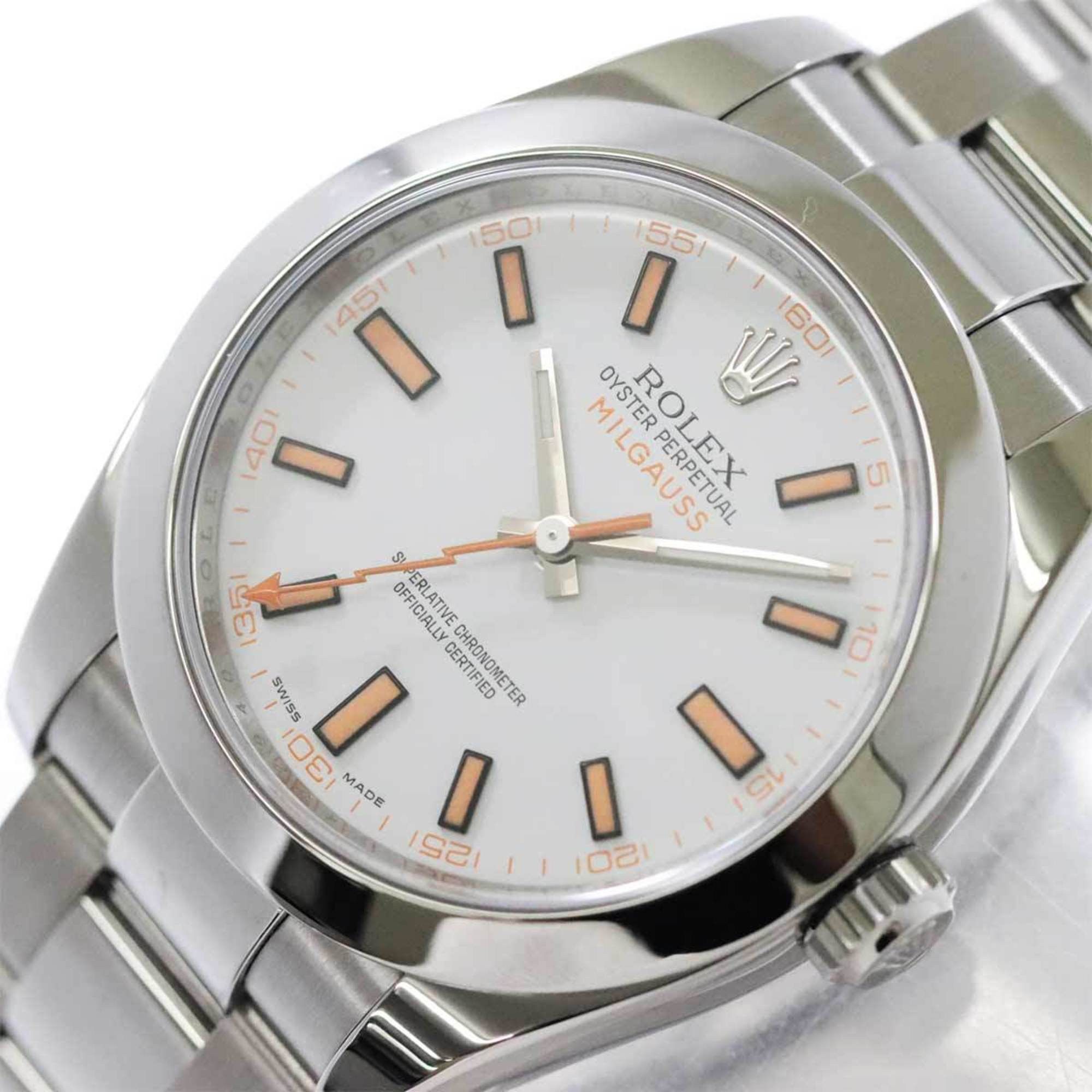 Rolex Rolex Milgauss 116400 V Roulette Men's Watch White Automatic Self-Winding Size ONE SIZE - 7 Thumbnail
