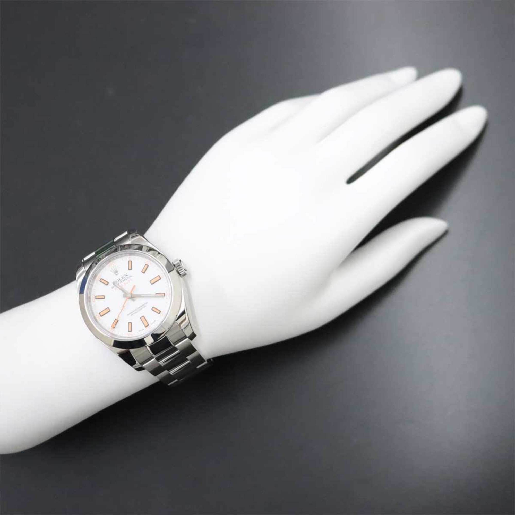 Rolex Rolex Milgauss 116400 V Roulette Men's Watch White Automatic Self-Winding Size ONE SIZE - 3 Thumbnail