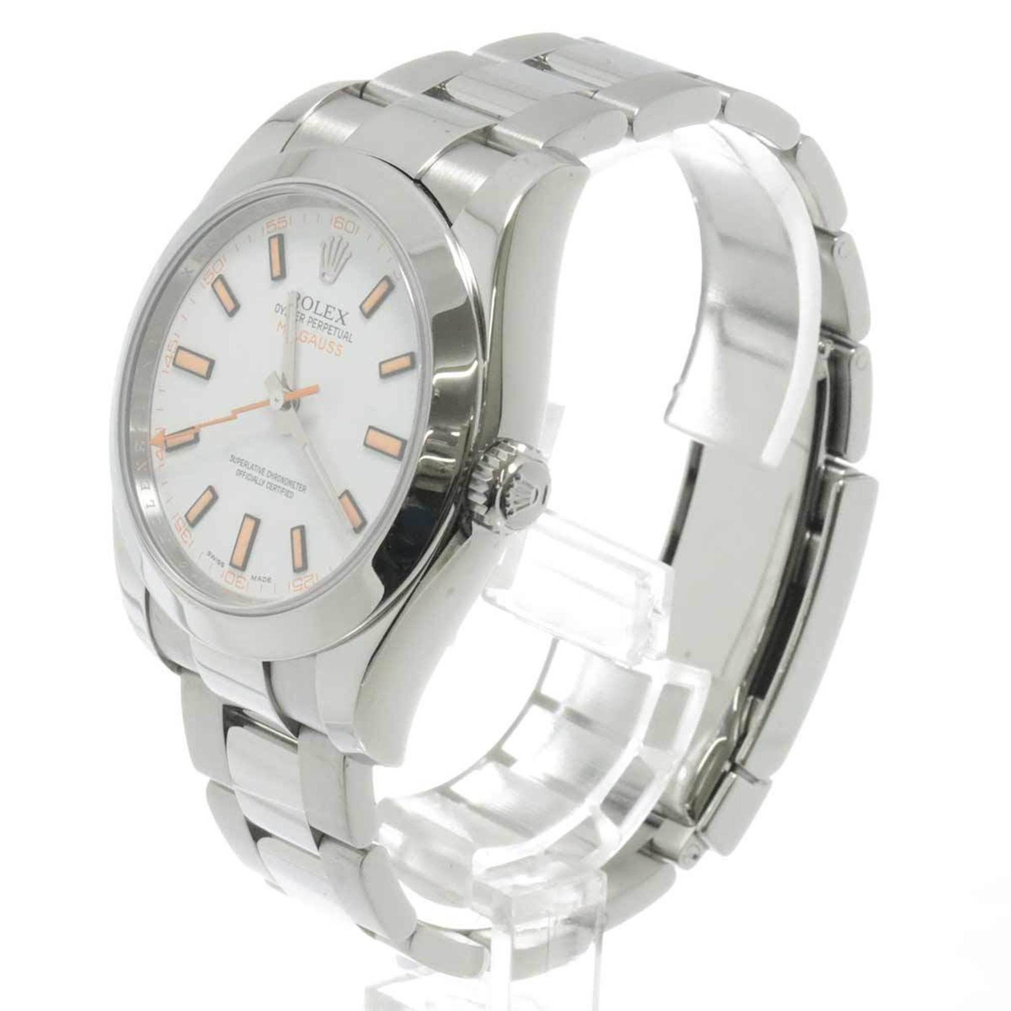 Rolex Rolex Milgauss 116400 V Roulette Men's Watch White Automatic Self-Winding Size ONE SIZE - 2 Thumbnail