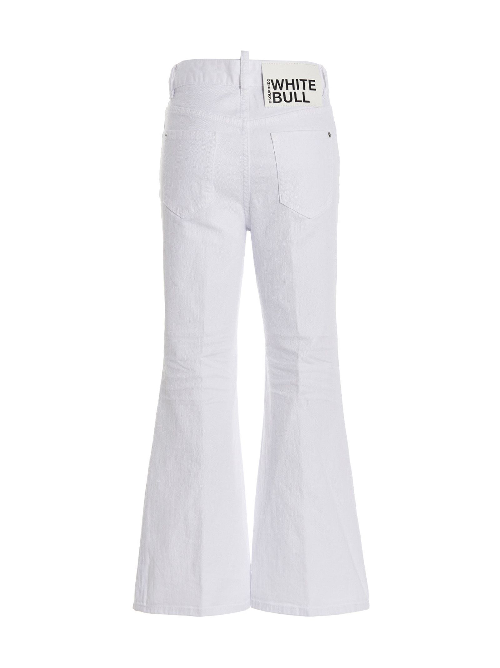 Dsquared2 'Super Flared Cropped' Jeans Size 27" / US 4 / IT 40 - 2 Thumbnail