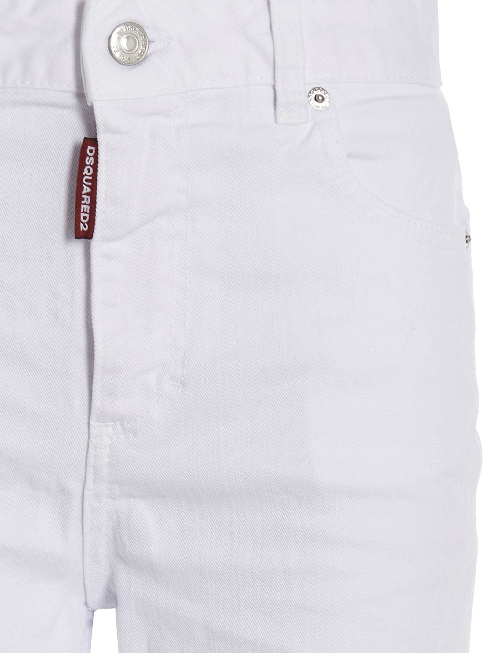 Dsquared2 'Super Flared Cropped' Jeans Size 27" / US 4 / IT 40 - 3 Thumbnail